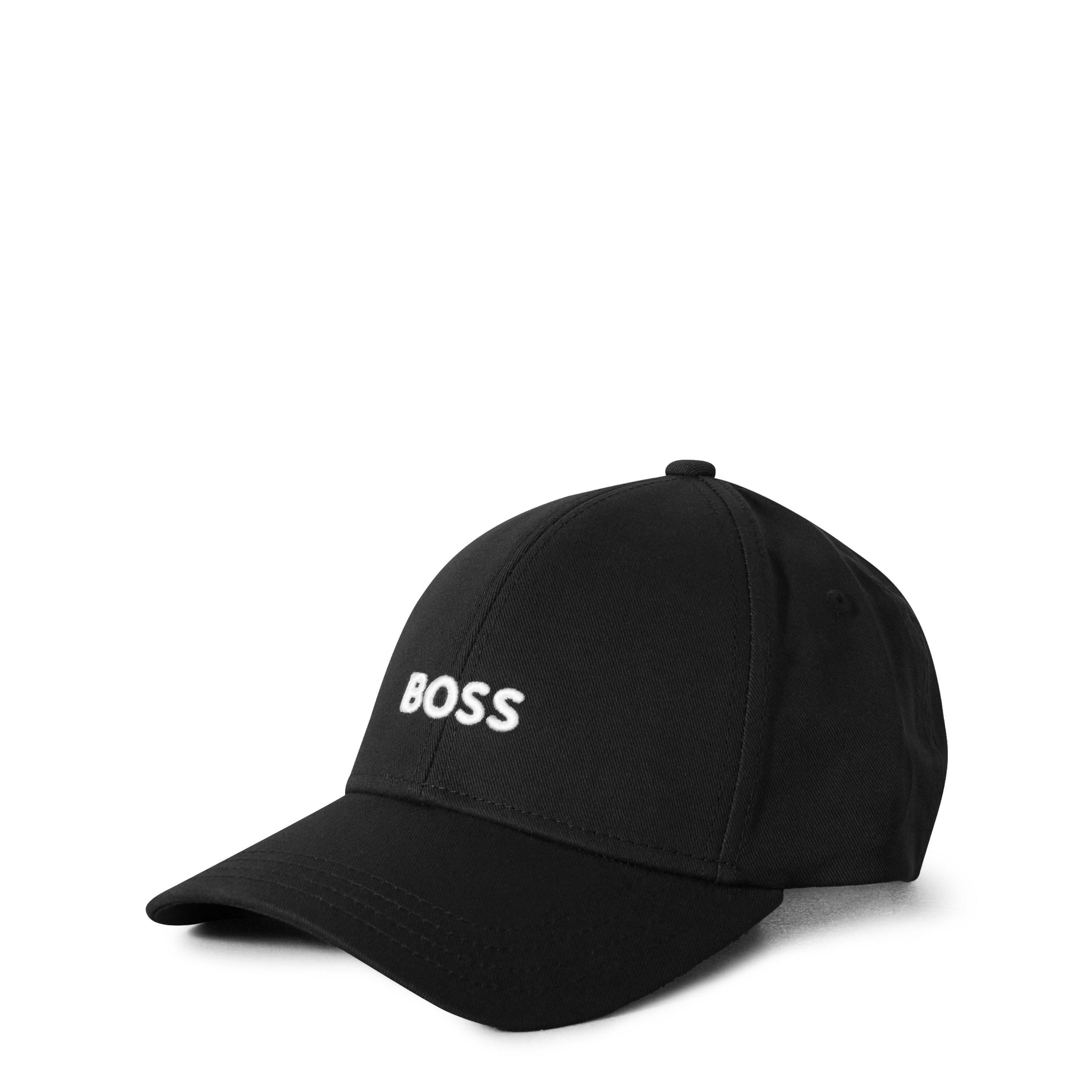 Black - Boss - Mens BOSS Zed Logo-Embroidered Cap - 1