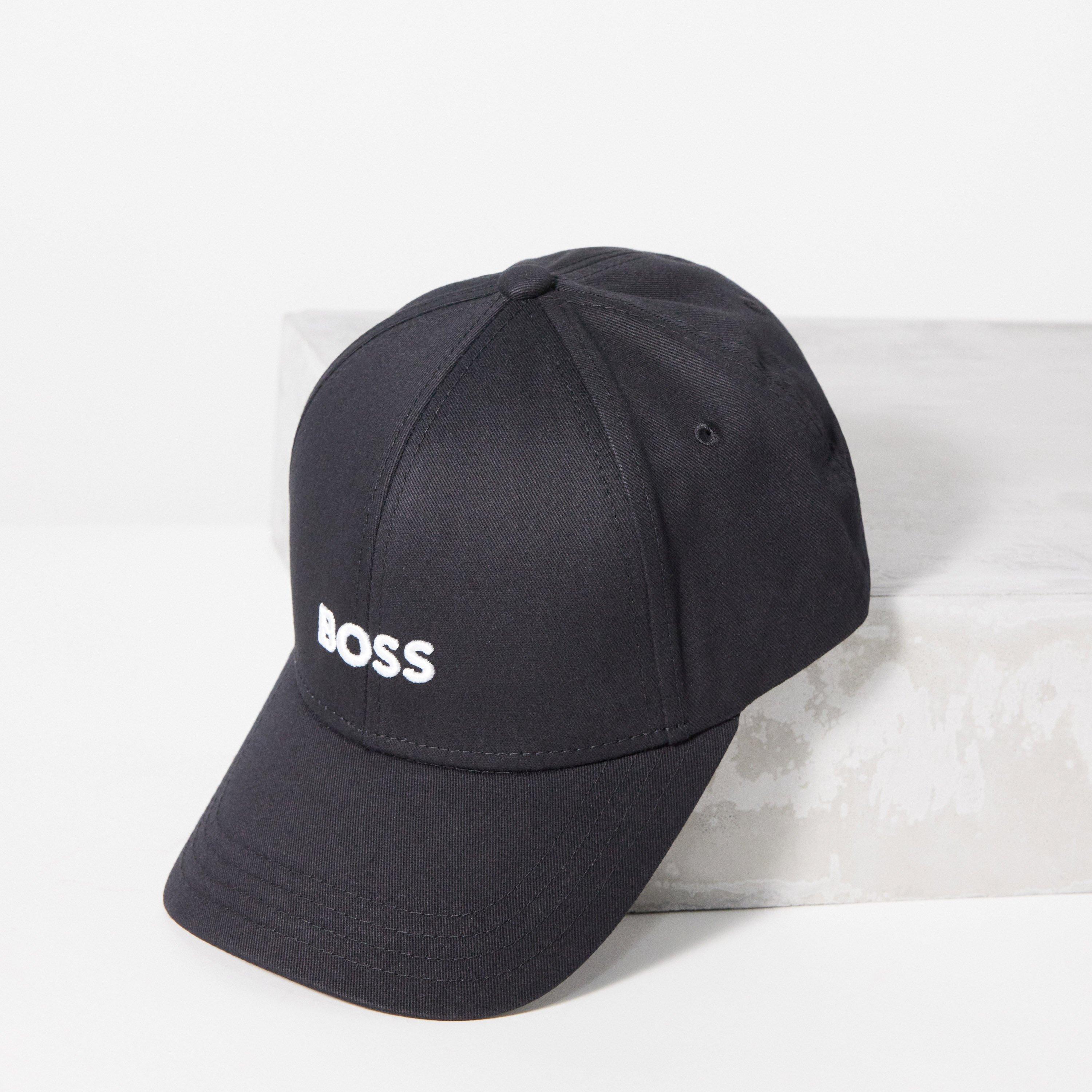 Black - Boss - Men's Zed Logo-Embroidered Cap - 2