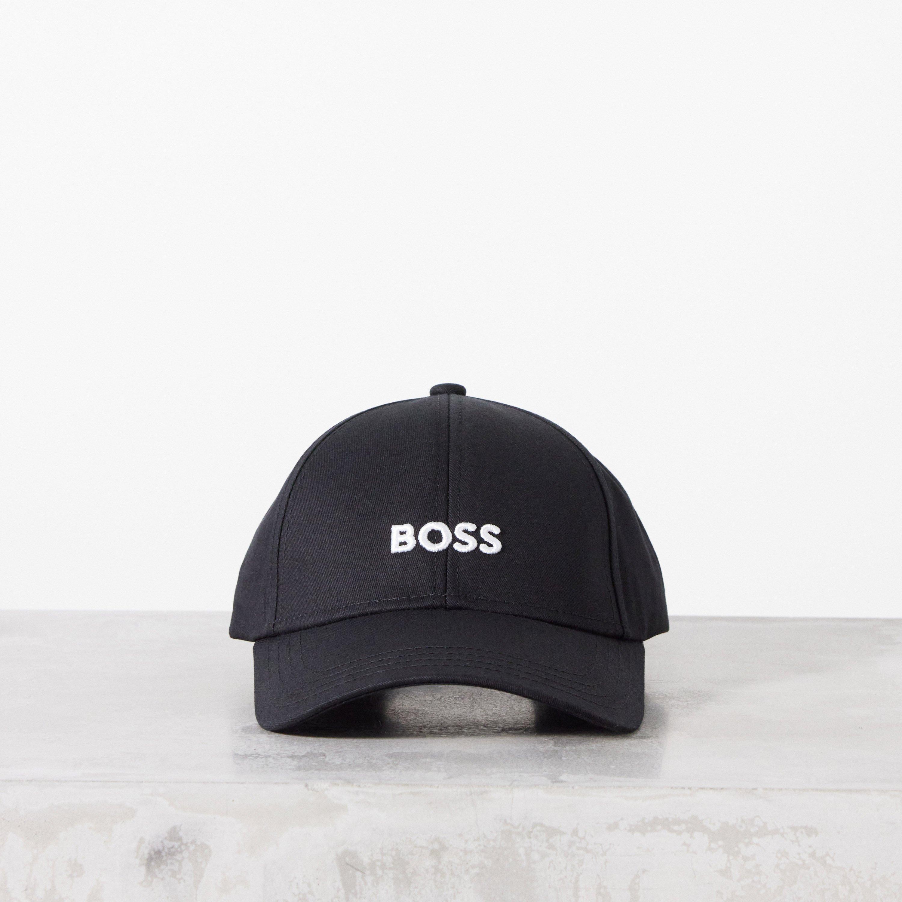 Black - Boss - Men's Zed Logo-Embroidered Cap - 3