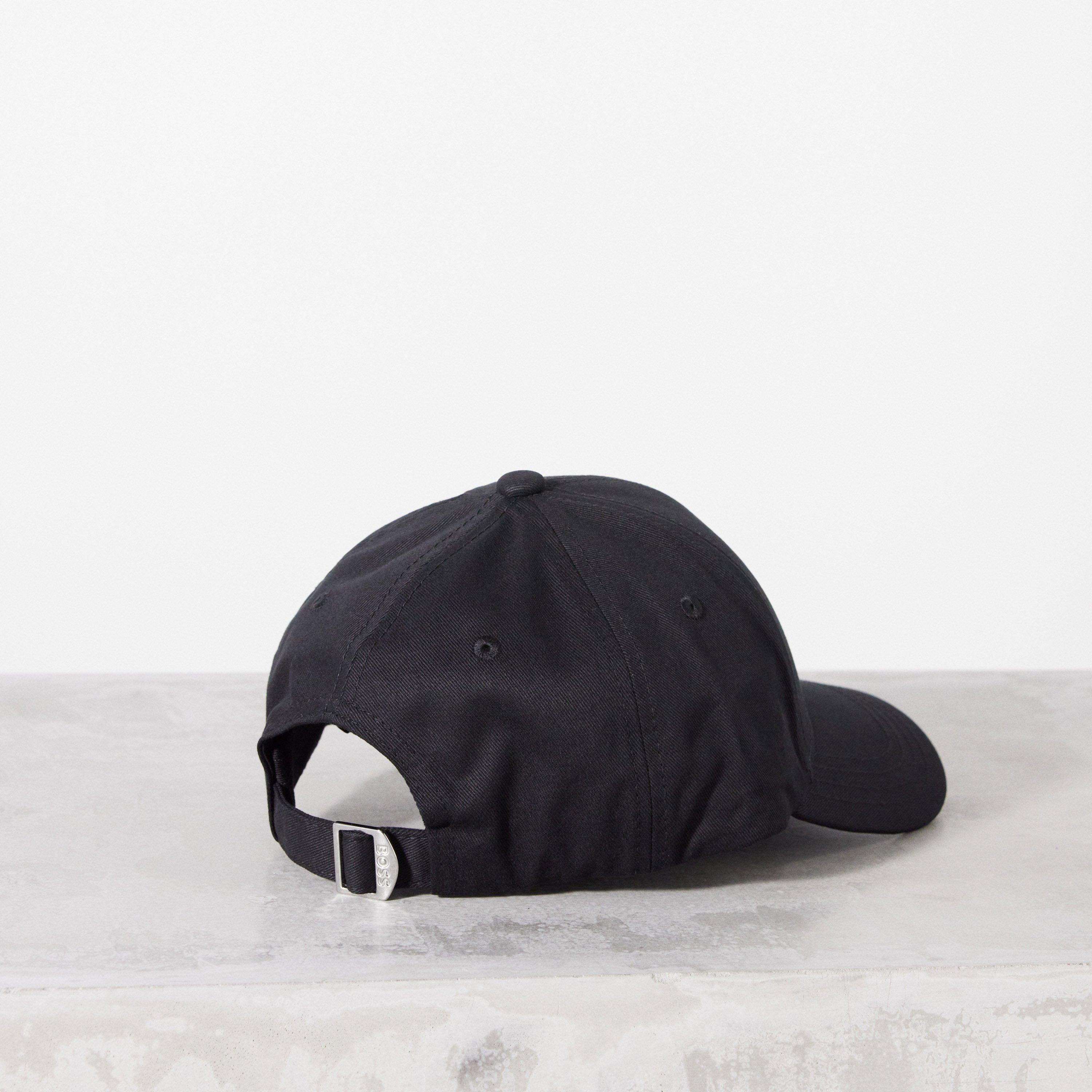 Black - Boss - Men's Zed Logo-Embroidered Cap - 4