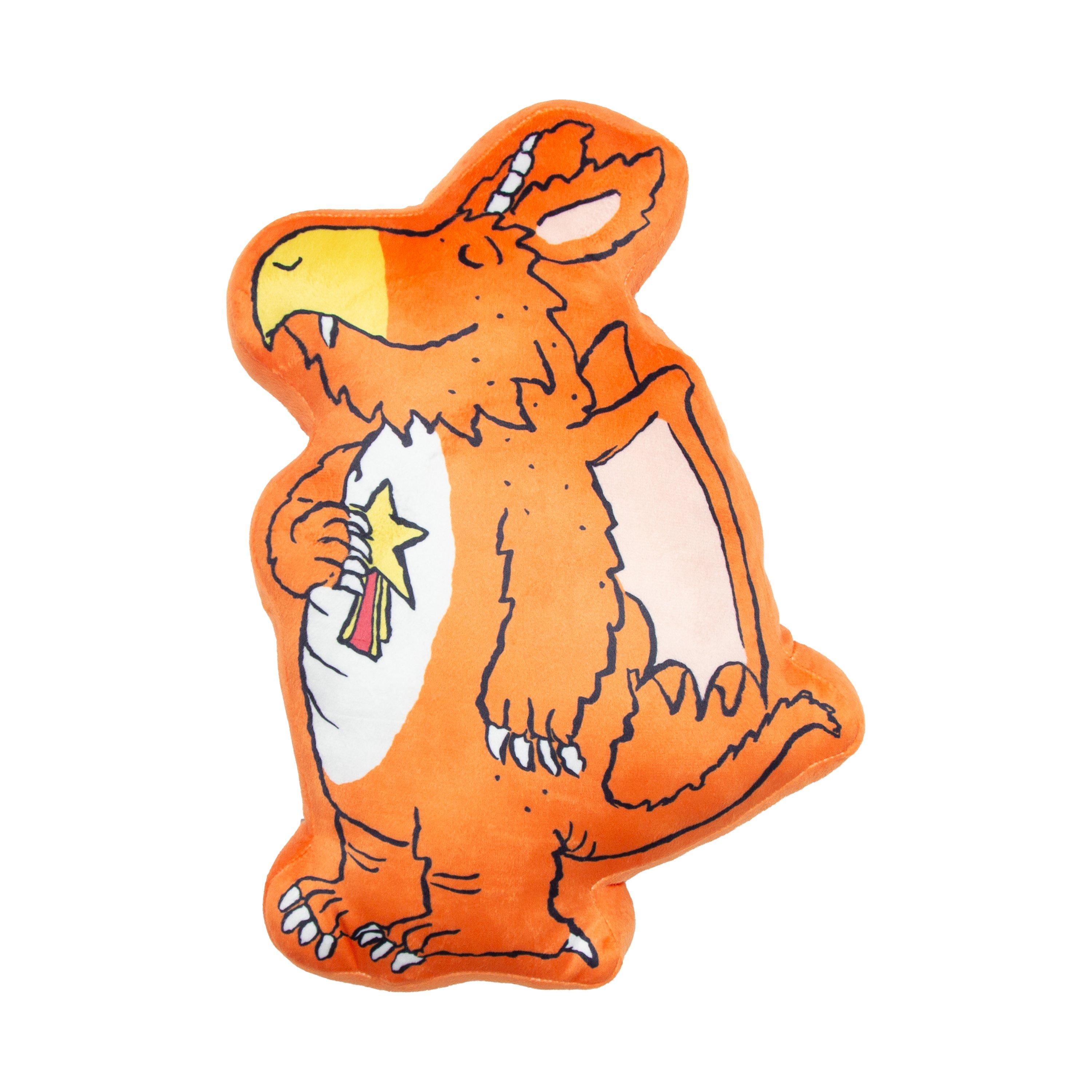 Orange - Julia Donaldson - Zog Stars Shaped Cushion - 1