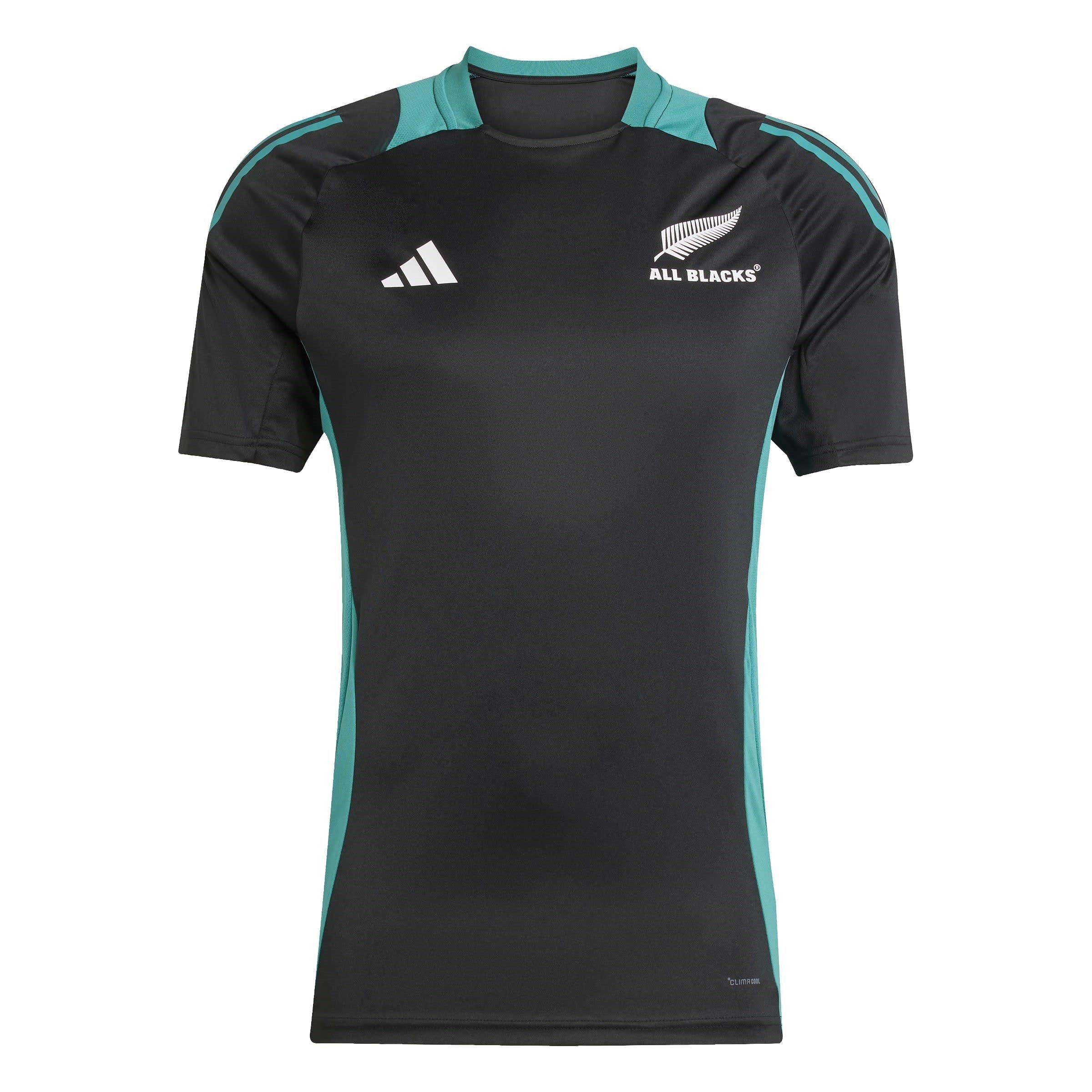 Black/Teal - adidas - All Blacks Performance T-Shirt 2025 Mens - 1