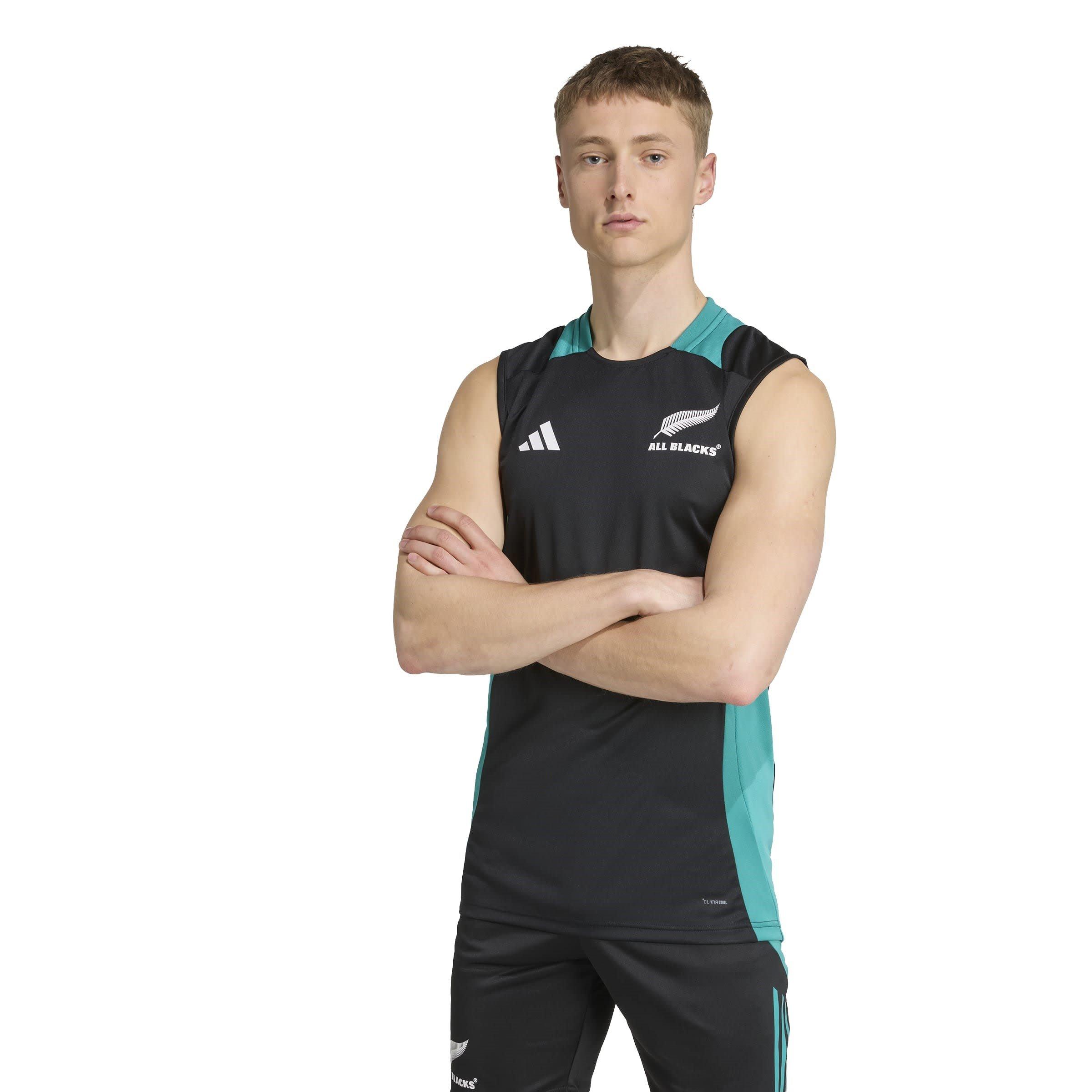 Black/Teal - adidas - All Blacks Vest 2025 Mens - 2