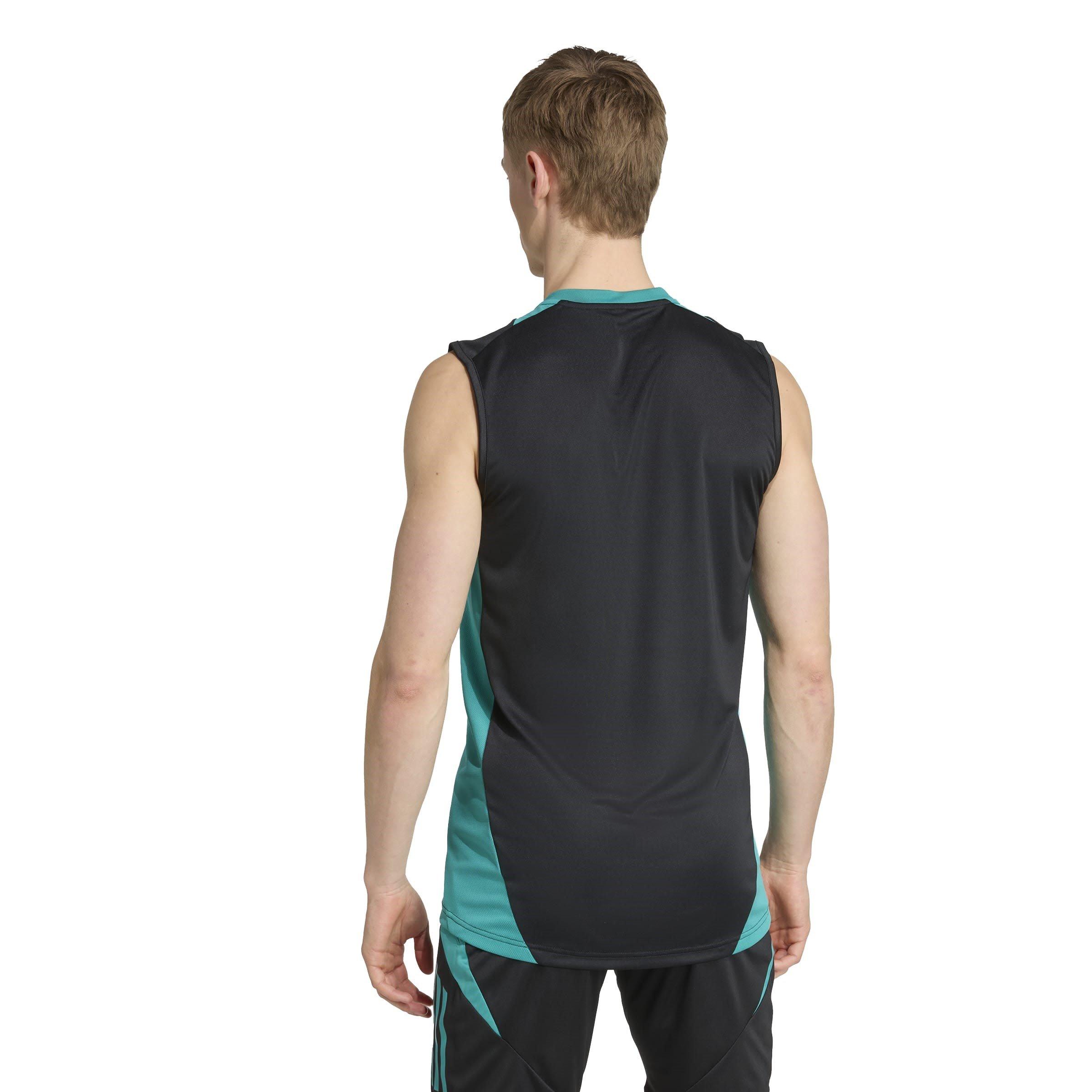 Black/Teal - adidas - All Blacks Vest 2025 Mens - 3