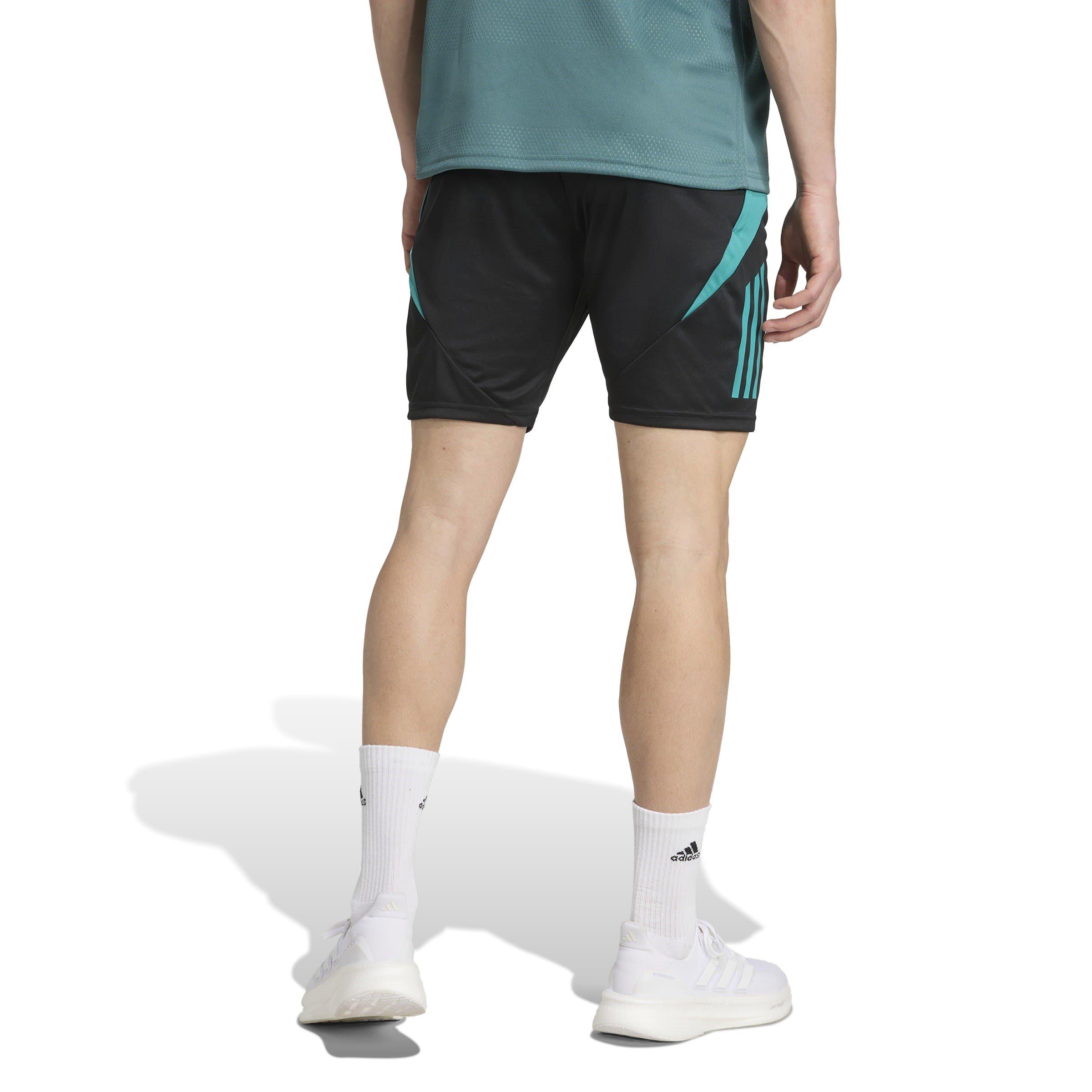 Sort/Teal - adidas - All Blacks Gym Shorts Mens - 3