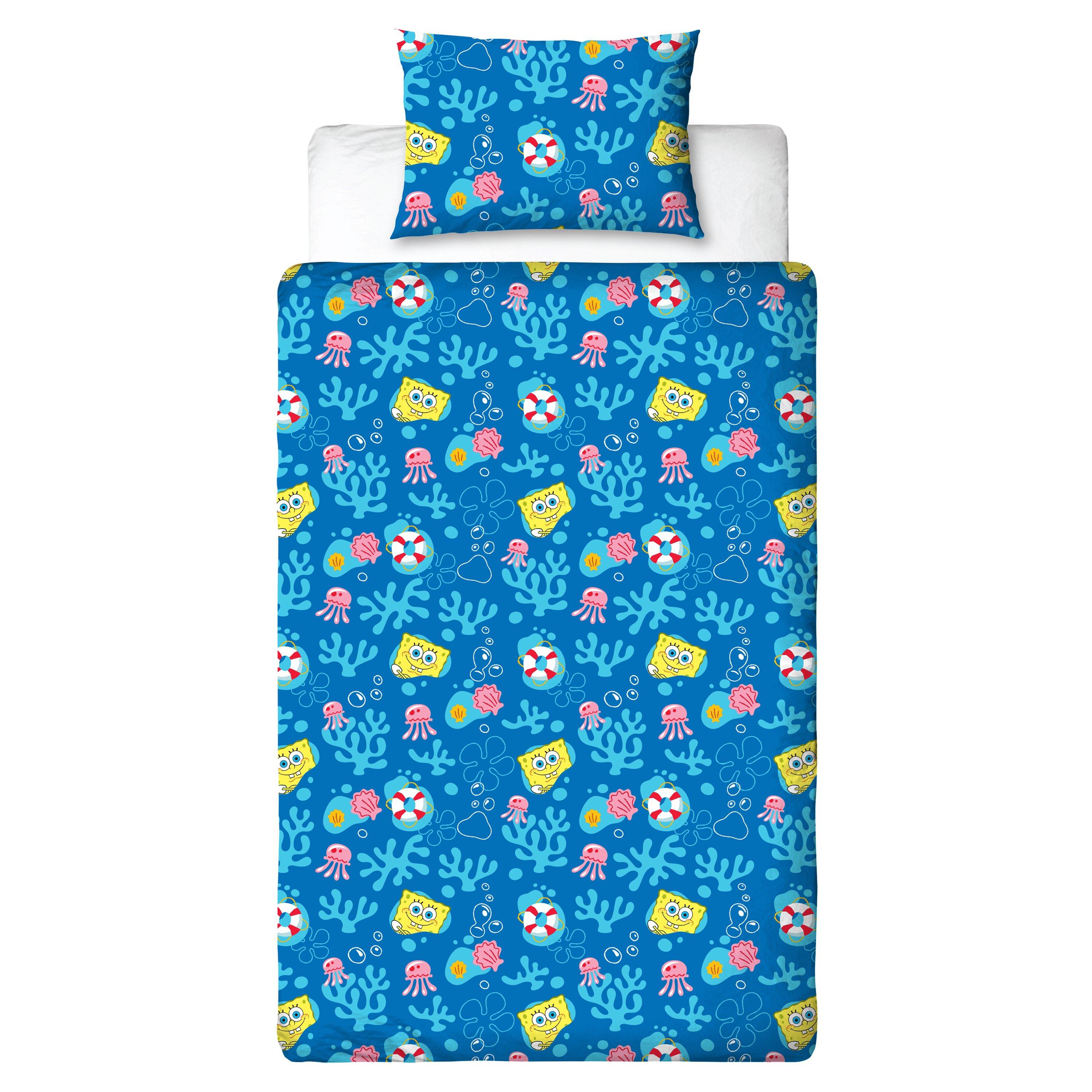 Multicolour - SpongeBob Squarepants - Spongebob Squarepants Squared Single Duvet - 2