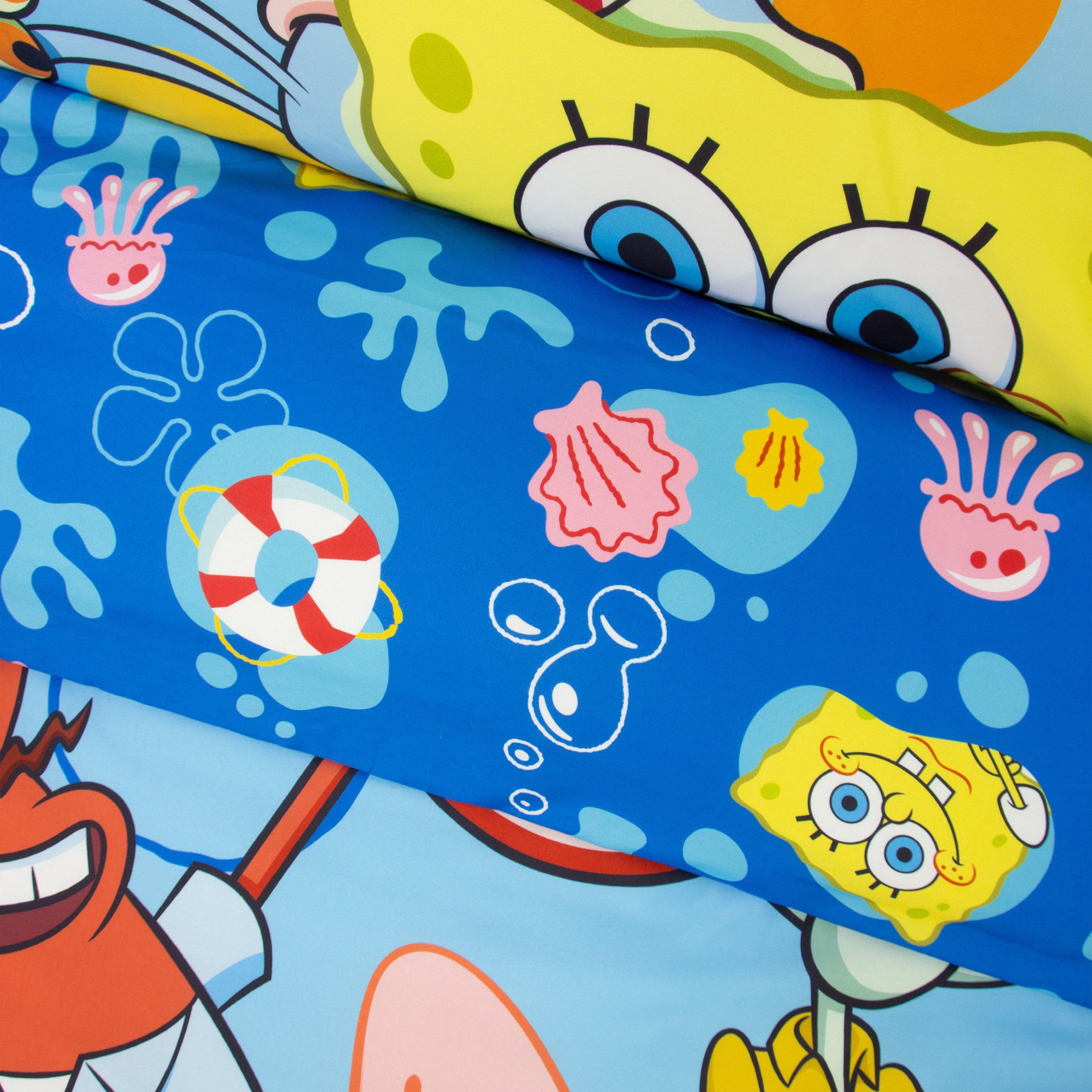 Multicolour - SpongeBob Squarepants - Spongebob Squarepants Squared Single Duvet - 8