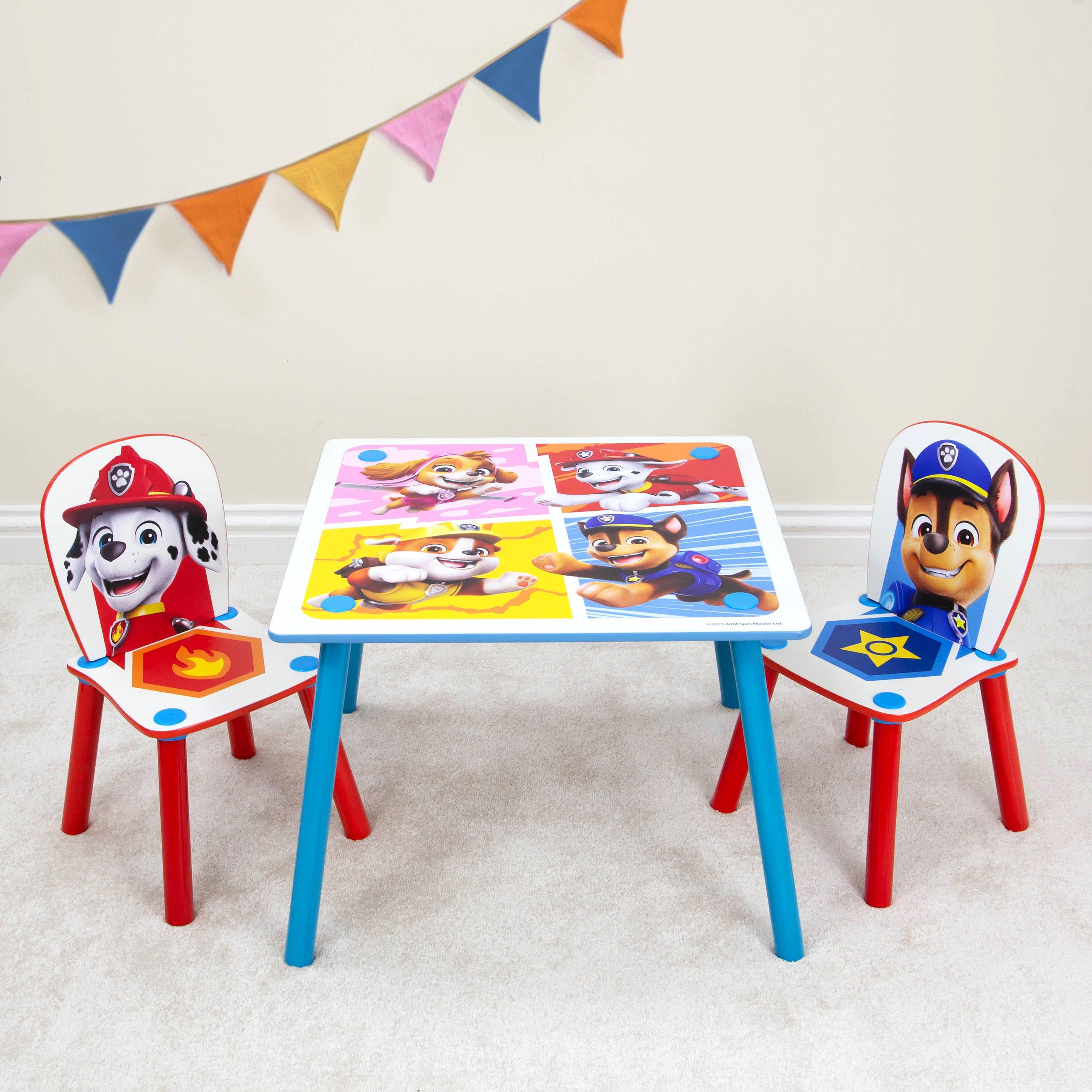 Paw Patrol  Kids Junior Table And Chair Set - 
