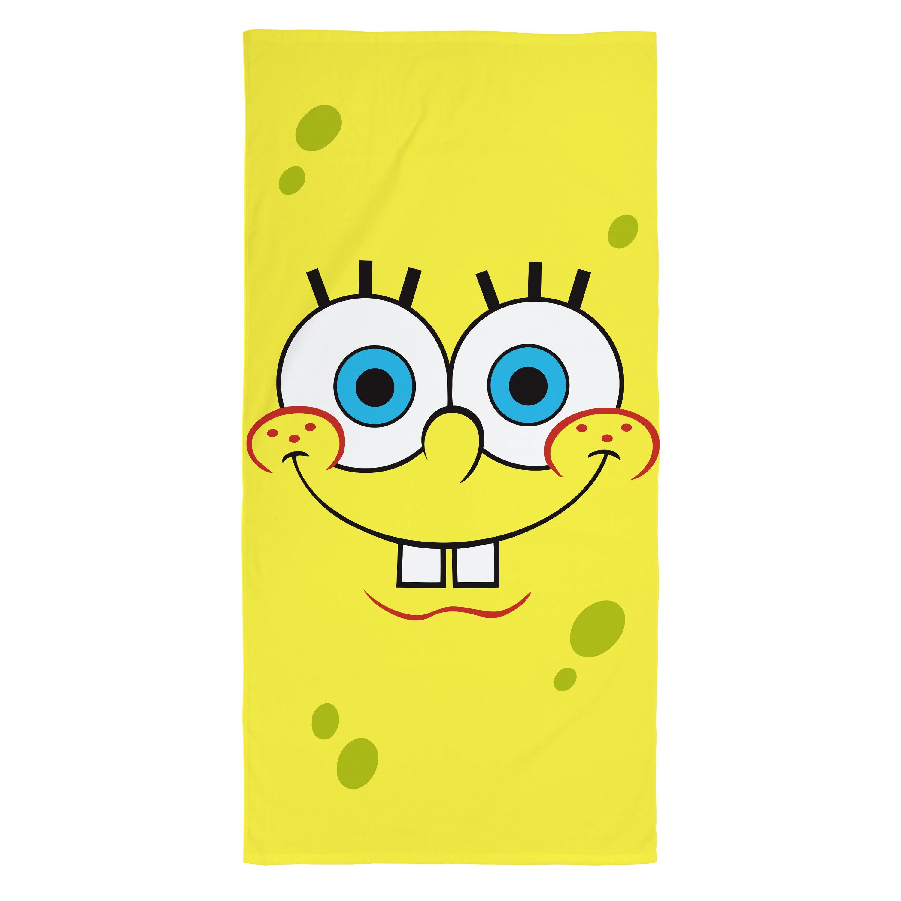 Yellow - SpongeBob Squarepants - Spongebob Squarepants Squared Beach Towel - 1
