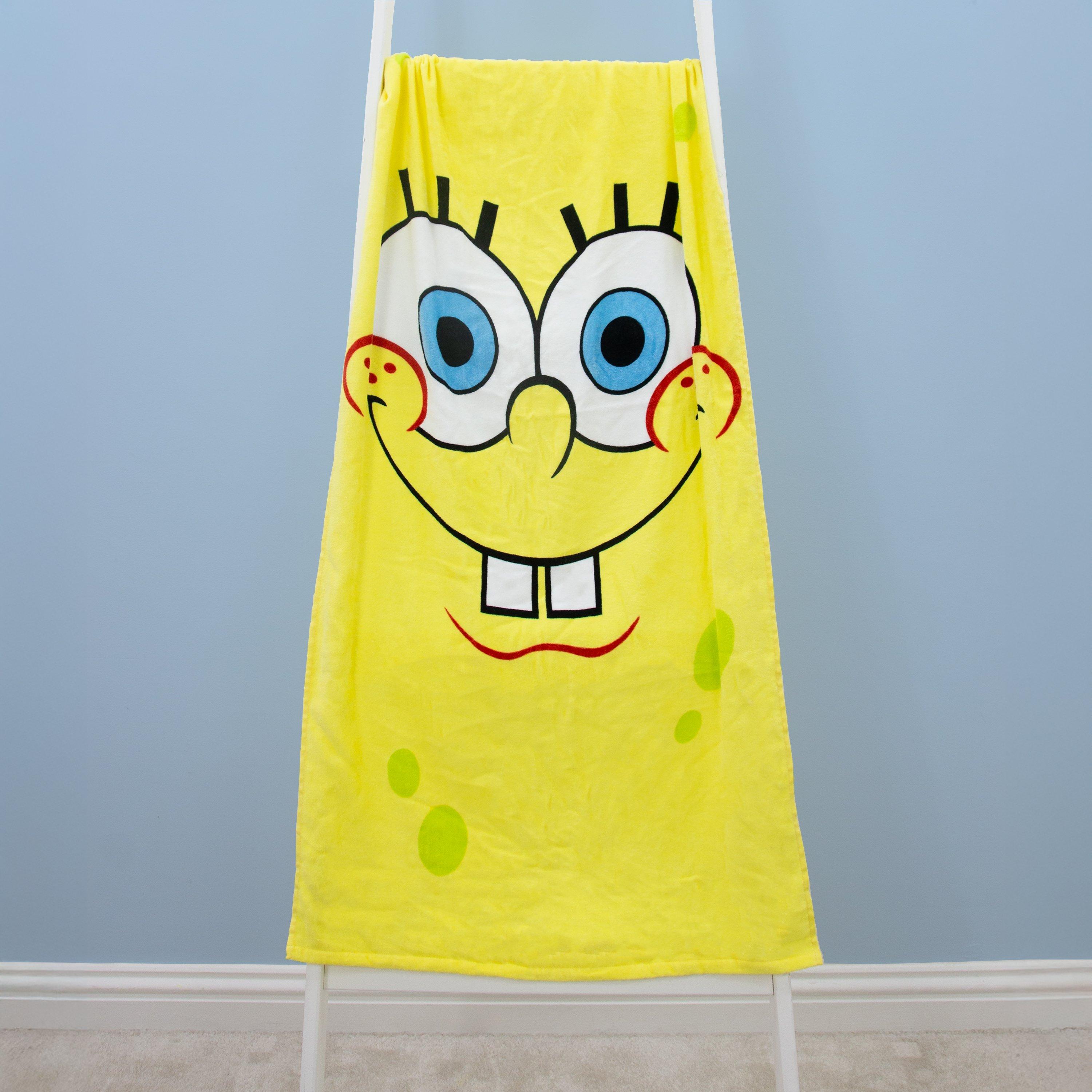 Yellow - SpongeBob Squarepants - Spongebob Squarepants Squared Beach Towel - 2