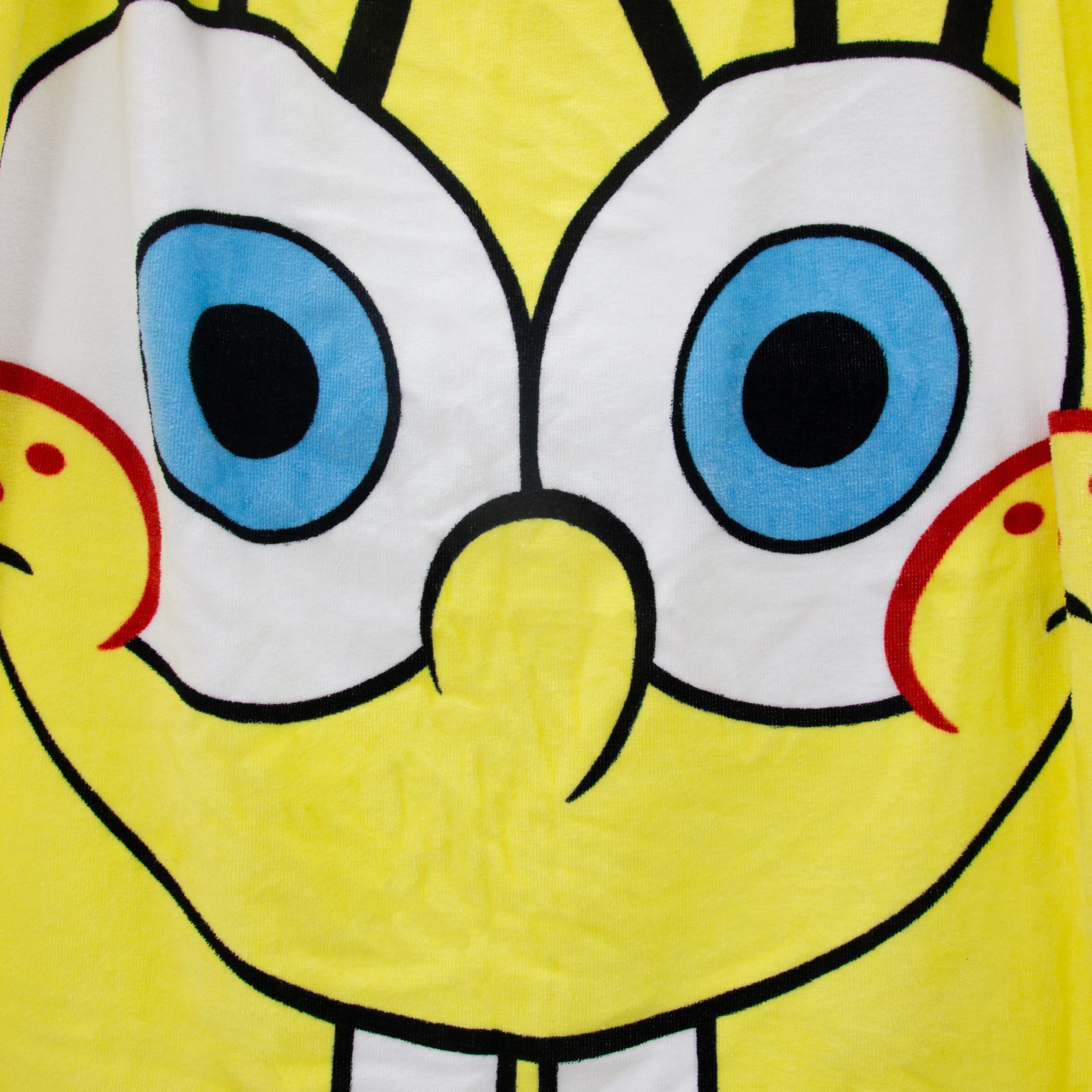 Yellow - SpongeBob Squarepants - Spongebob Squarepants Squared Beach Towel - 3