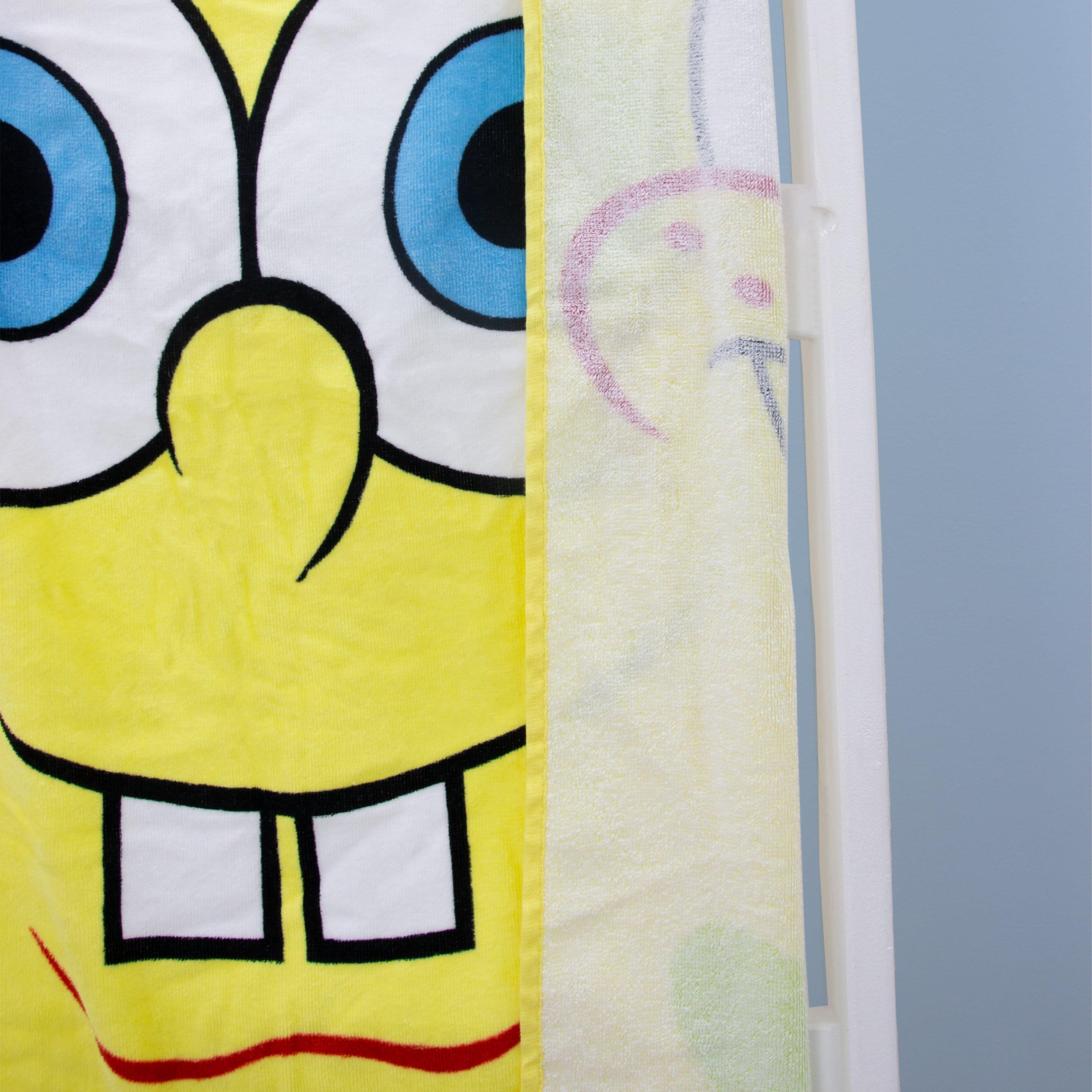 Yellow - SpongeBob Squarepants - Spongebob Squarepants Squared Beach Towel - 5