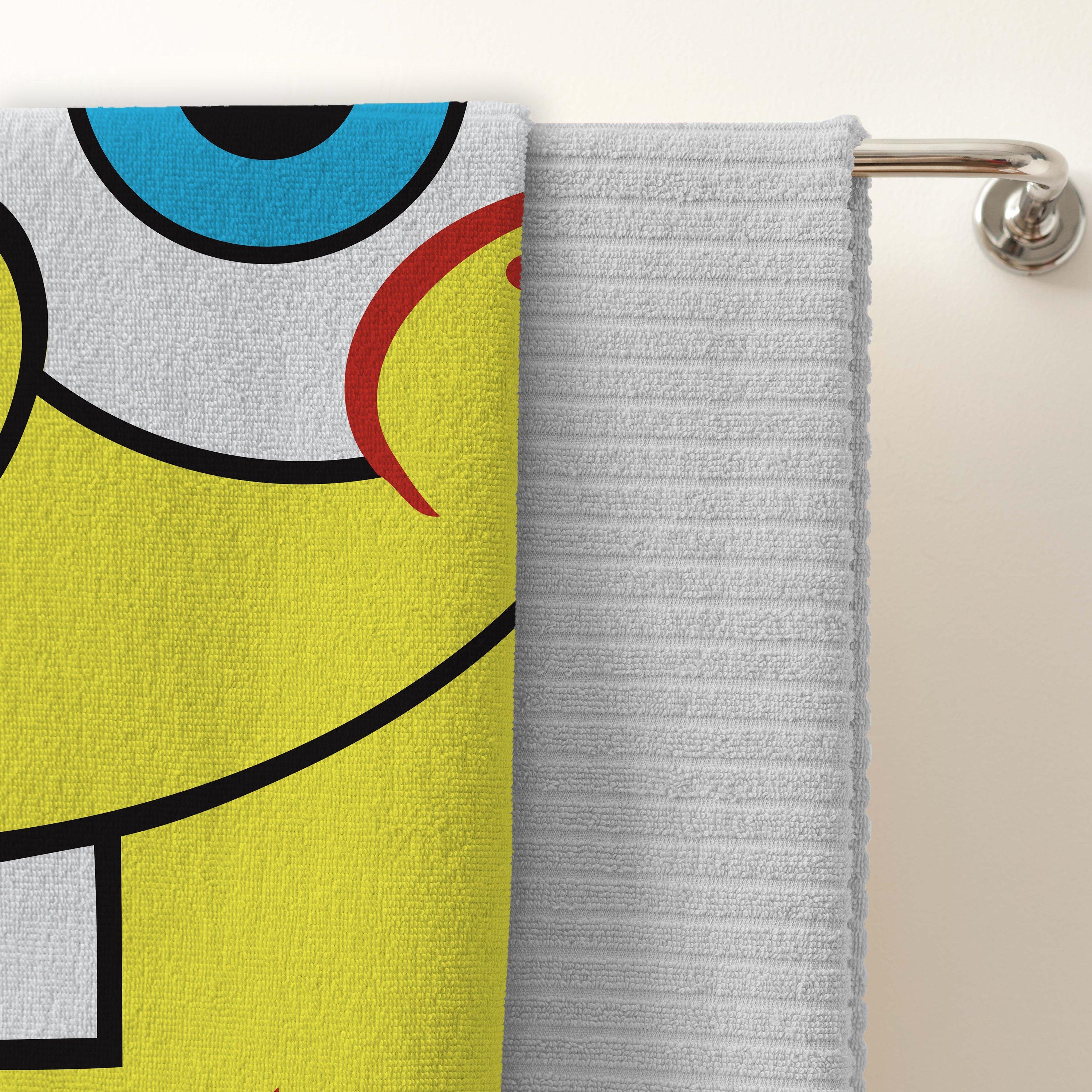 Yellow - SpongeBob Squarepants - Spongebob Squarepants Squared Beach Towel - 7