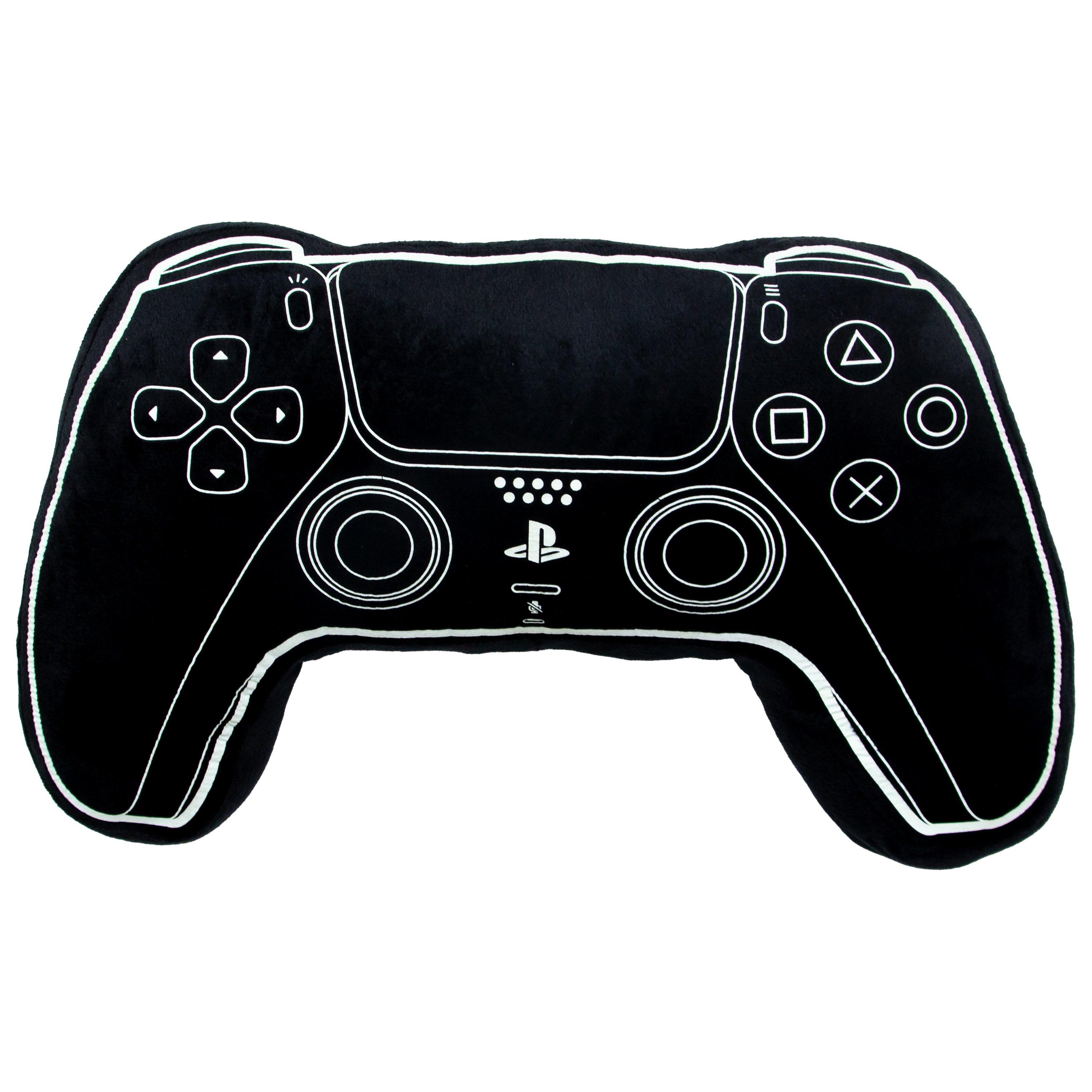 Black - PlayStation - Playstation Winner Shaped Cushion - 1