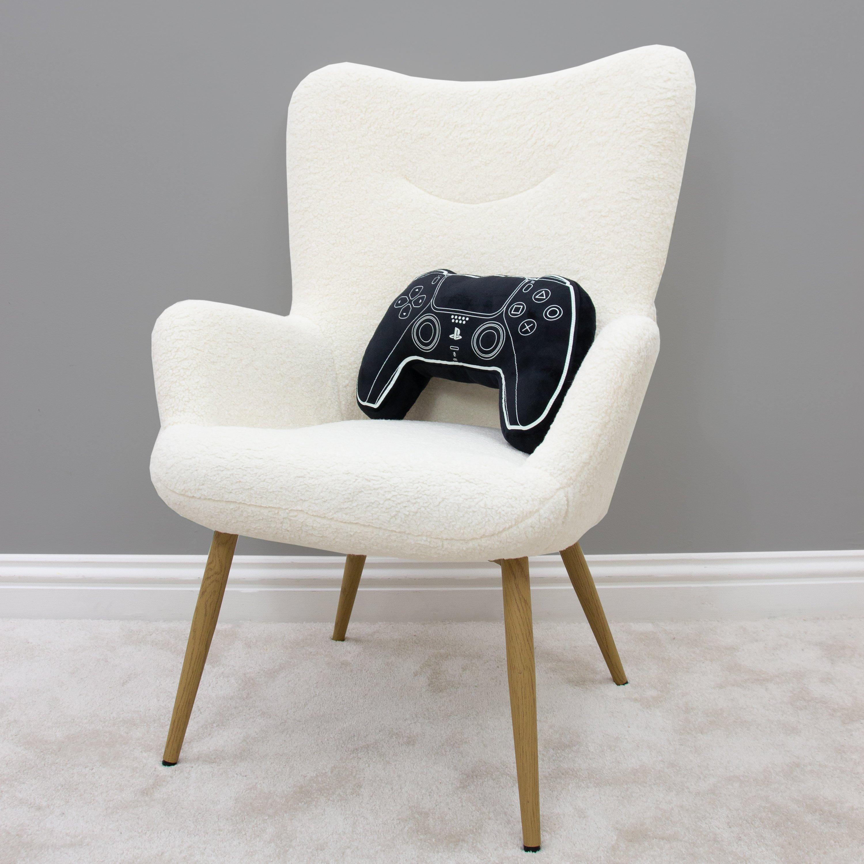 Black - PlayStation - Playstation Winner Shaped Cushion - 5