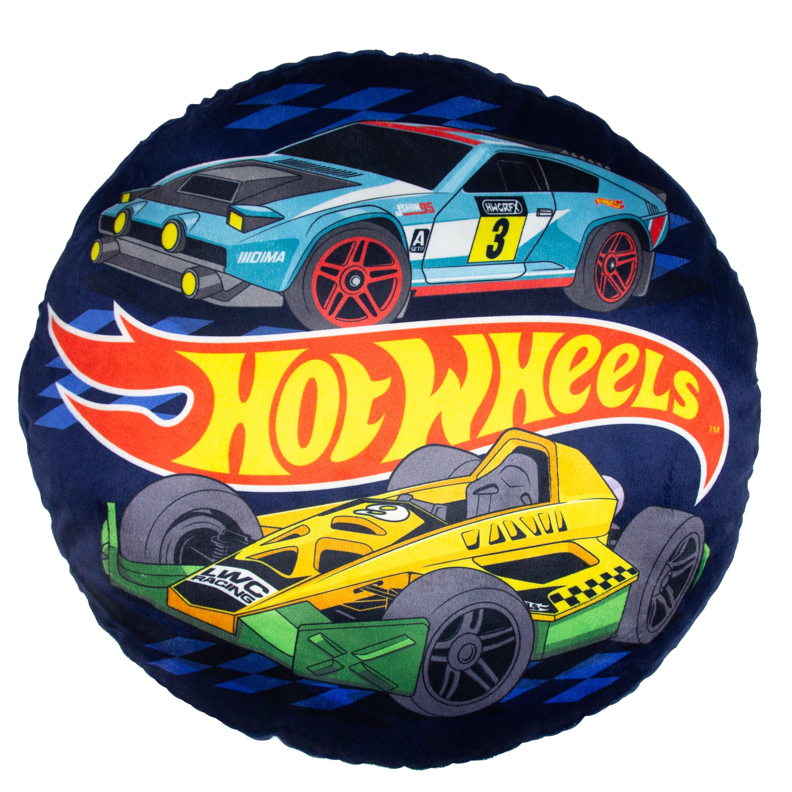 Hot Wheels  Kids Motorway Shaped Cushion - colour