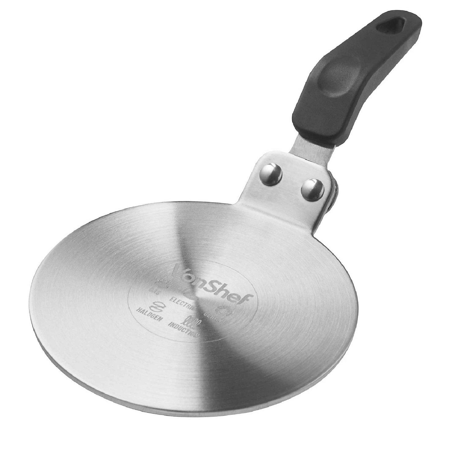 Silver - VonShef - VonShef Induction Hob Converter Plate - 1