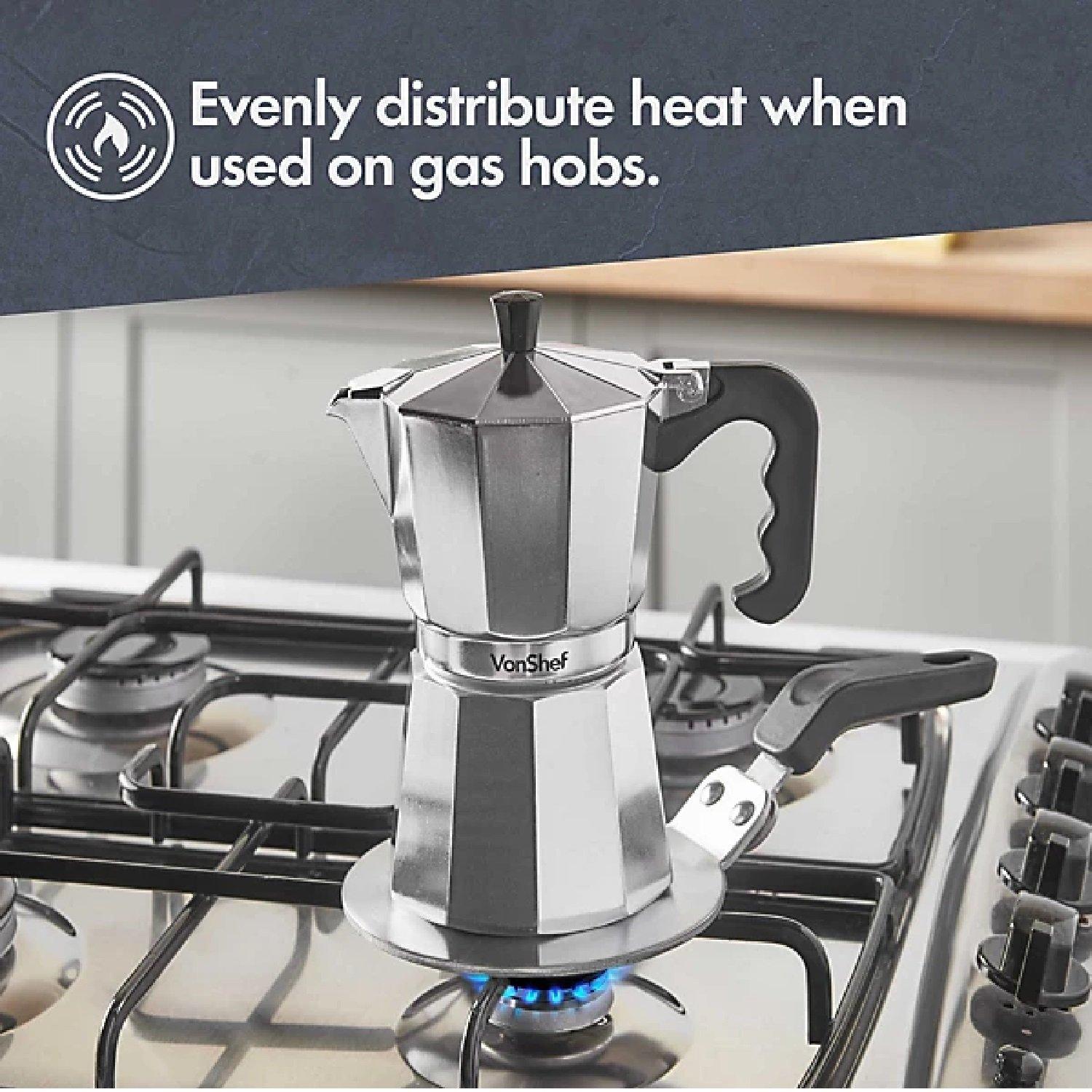 Silver - VonShef - VonShef Induction Hob Converter Plate - 3