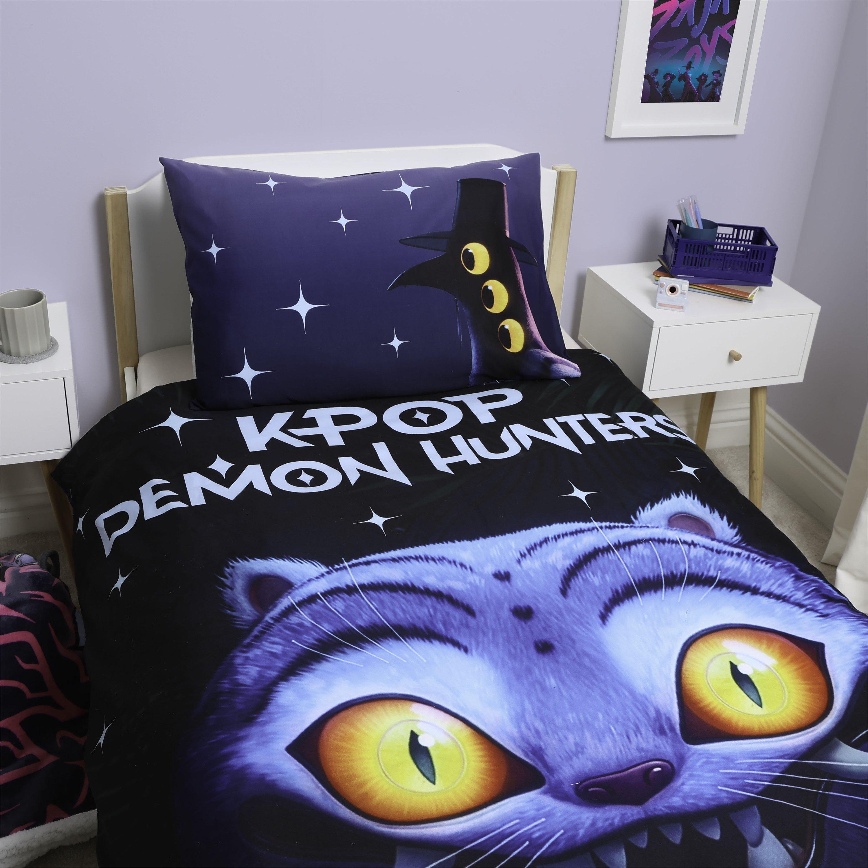 Blue - K Pop Demon Hunters - KPop Demon Hunters Demons Derpy Single Duvet - 11