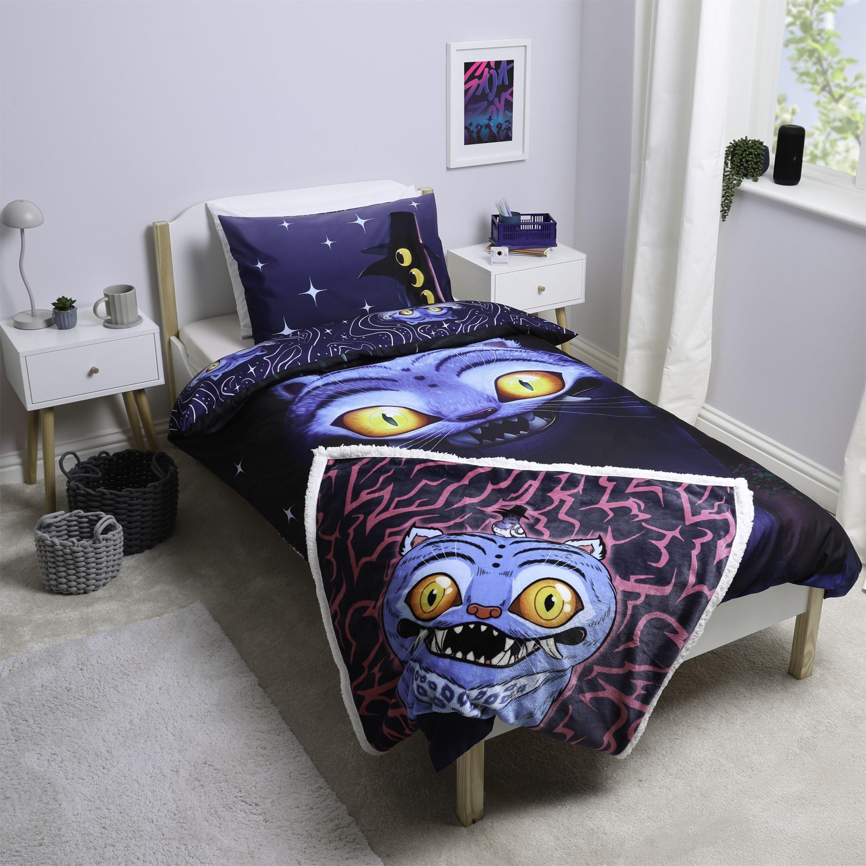 Blue - K Pop Demon Hunters - KPop Demon Hunters Demons Derpy Single Duvet - 15