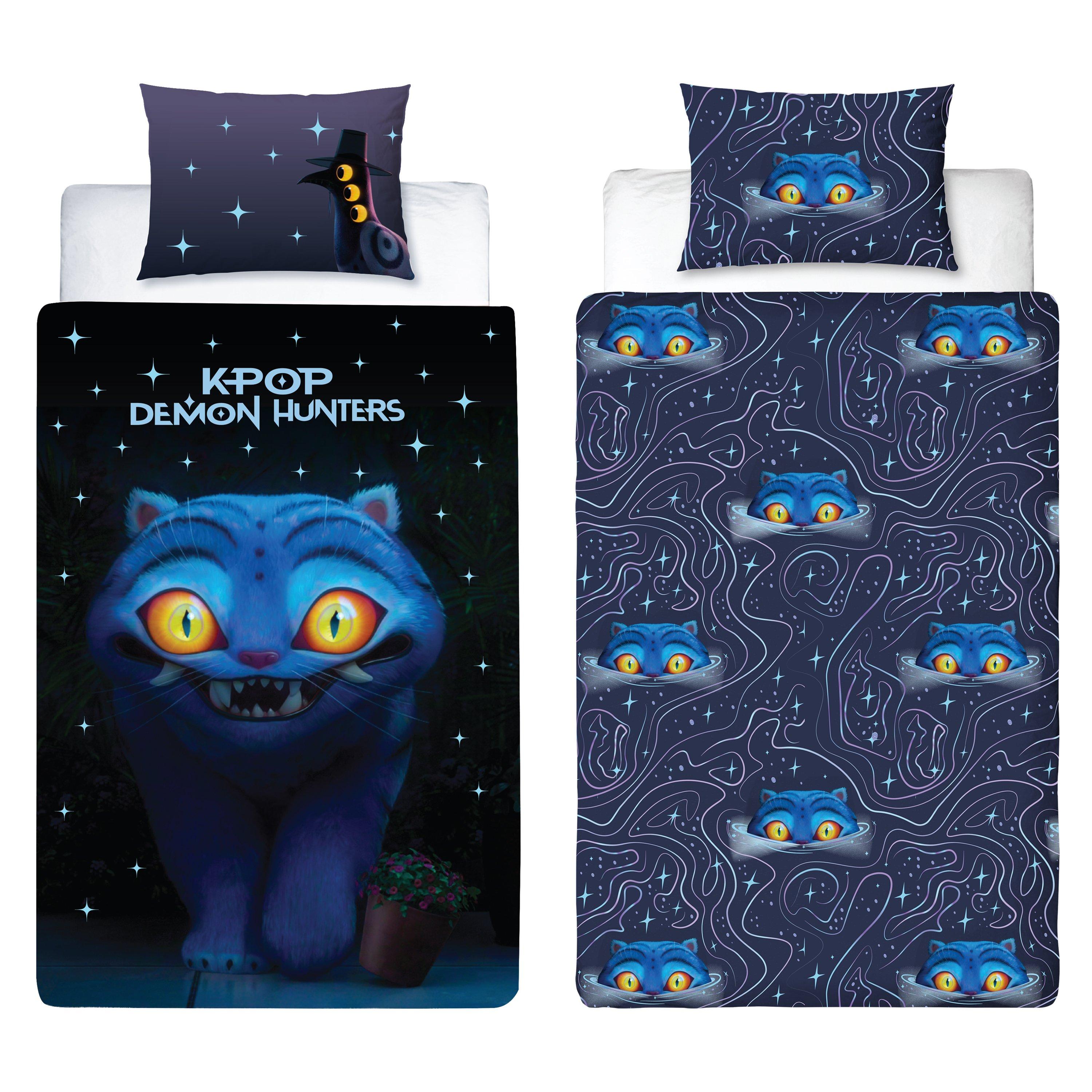 Blue - K Pop Demon Hunters - KPop Demon Hunters Demons Derpy Single Duvet - 3