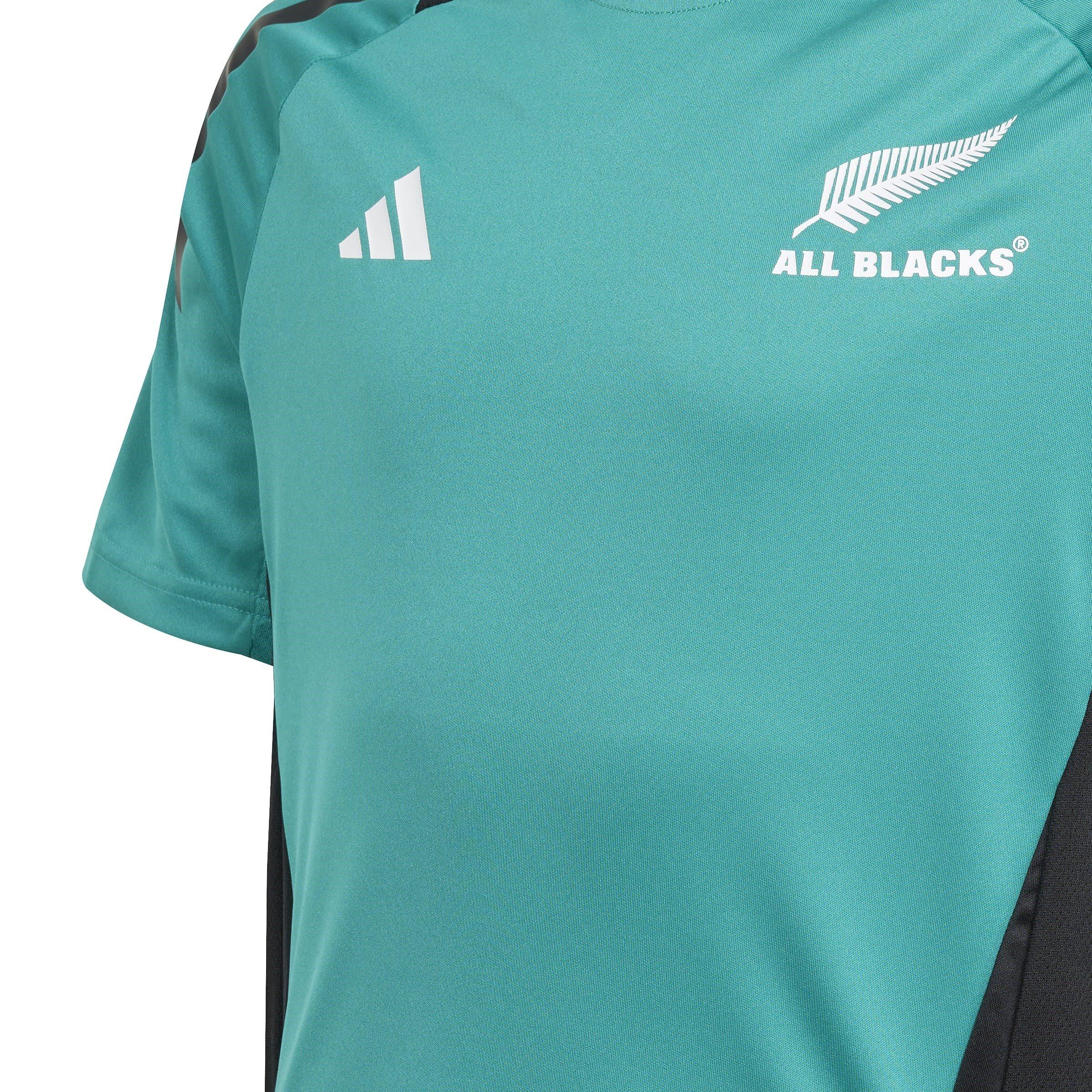 Pure Teal - adidas - All Blacks Performance T-Shirt 2025 Juniors - 3