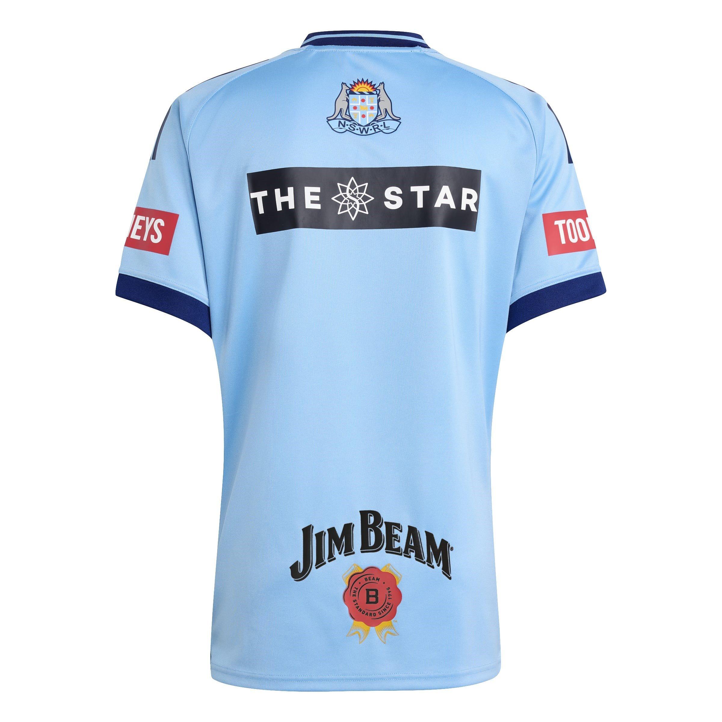 Team Light Blue - adidas - New South Wales Home Shirt 2025 2026 Adults - 2