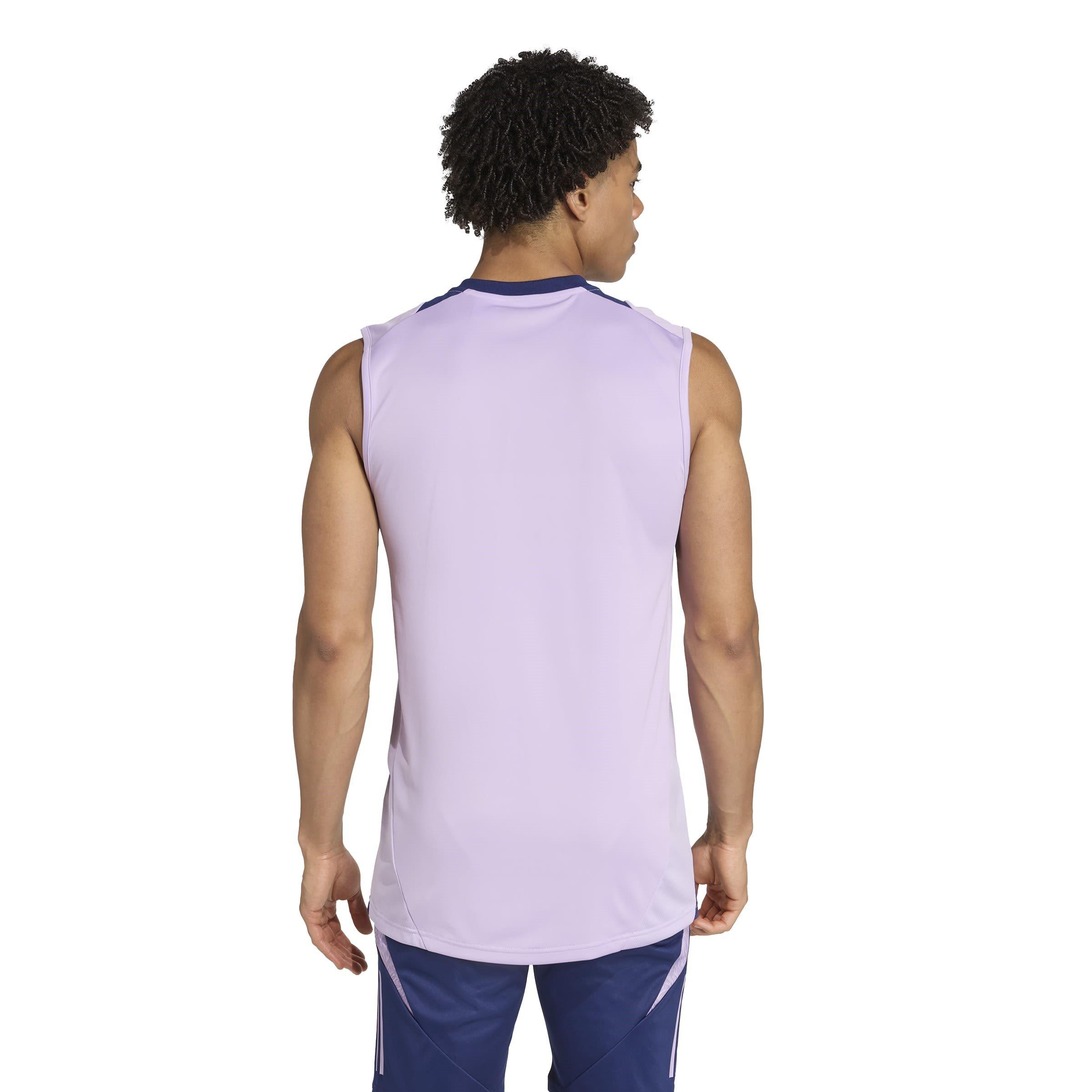 Powder Plum - adidas - France Rugby World Cup Singlet 2025 Adults - 4