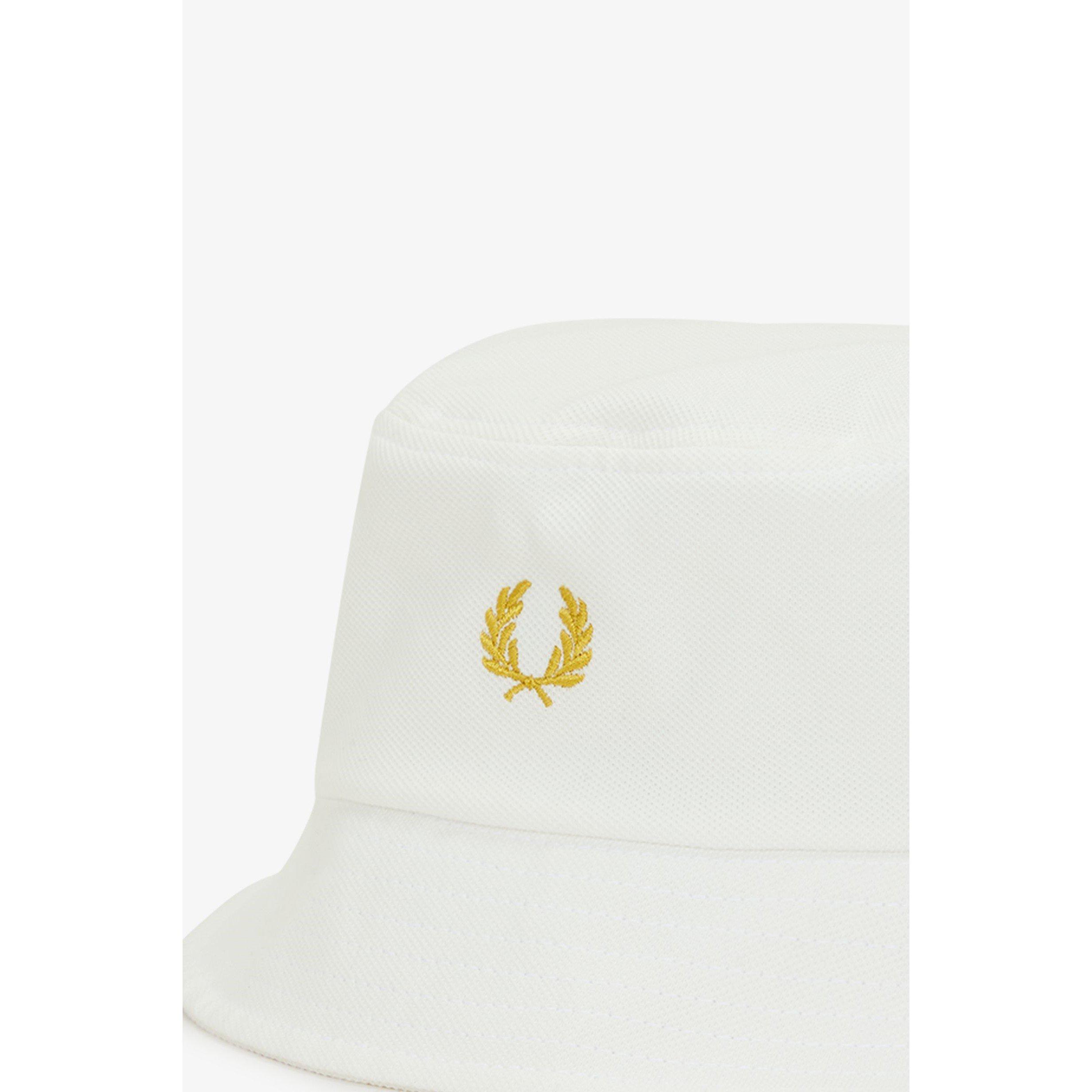 Snow White Y53 - Fred Perry - Men's Textured Bucket Hat - 3