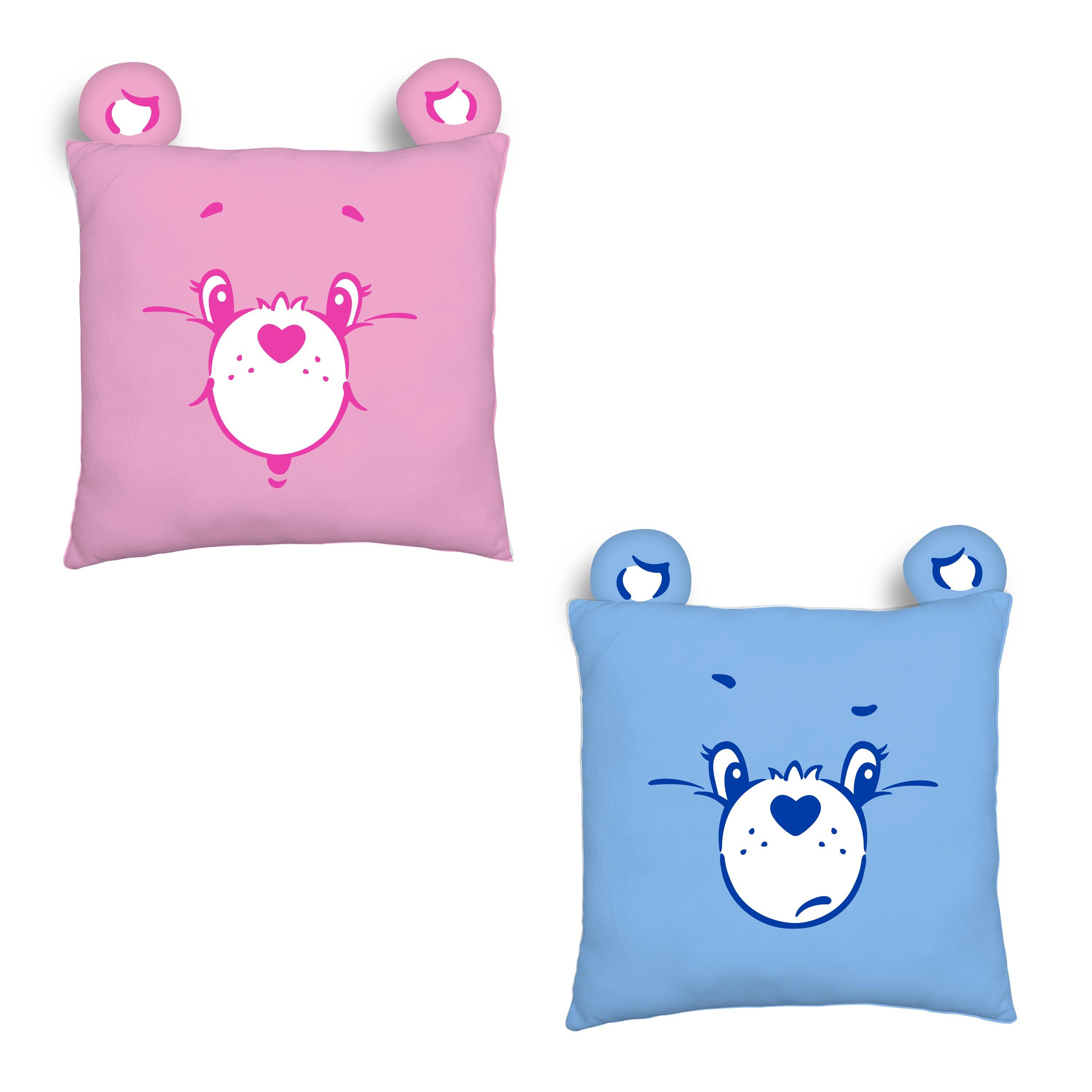 Multicolour - Care Bears - Care Bears Faces Shaped Cushion - 3