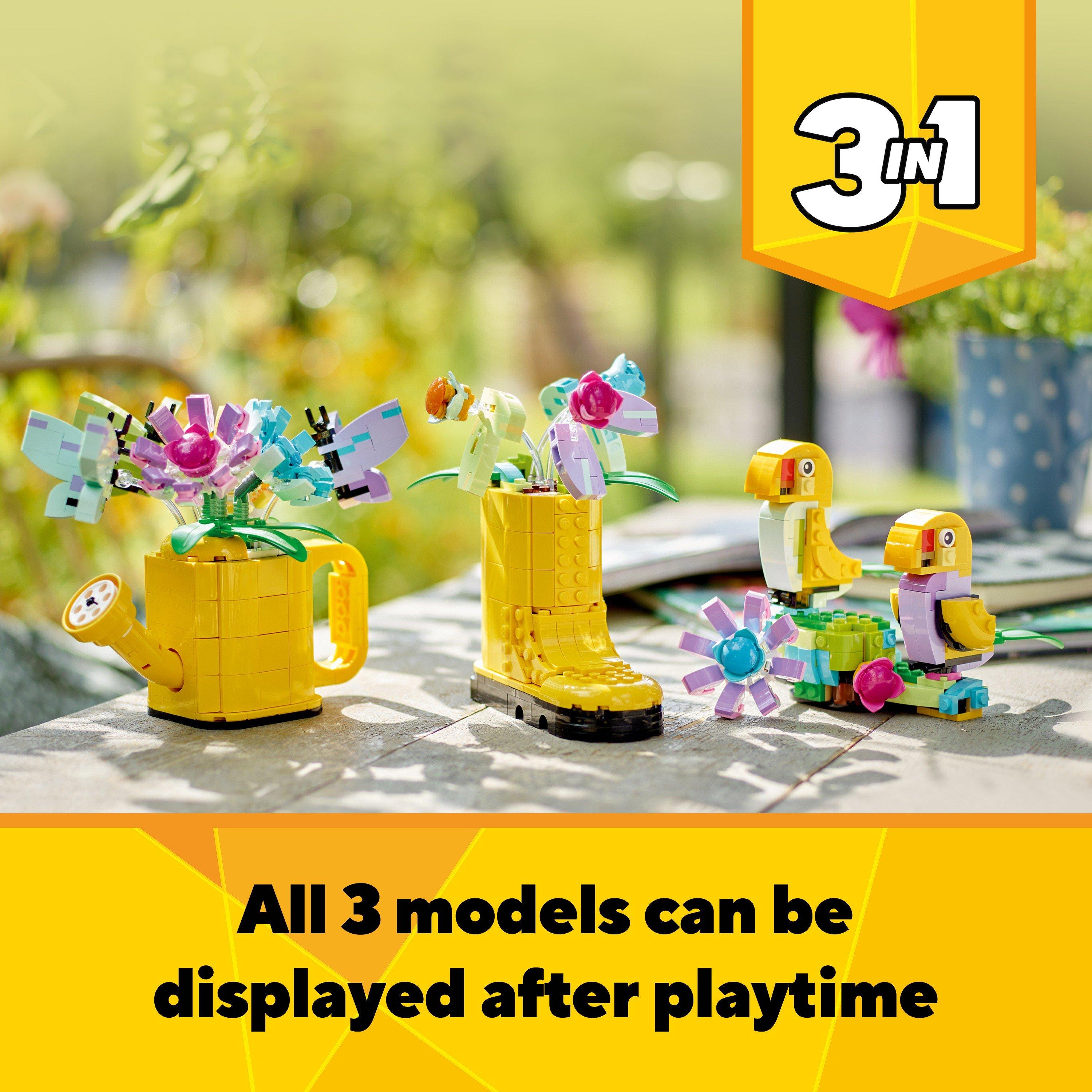 Multi Format An - LEGO - Creator 31149 Flowers in Watering Can - 6
