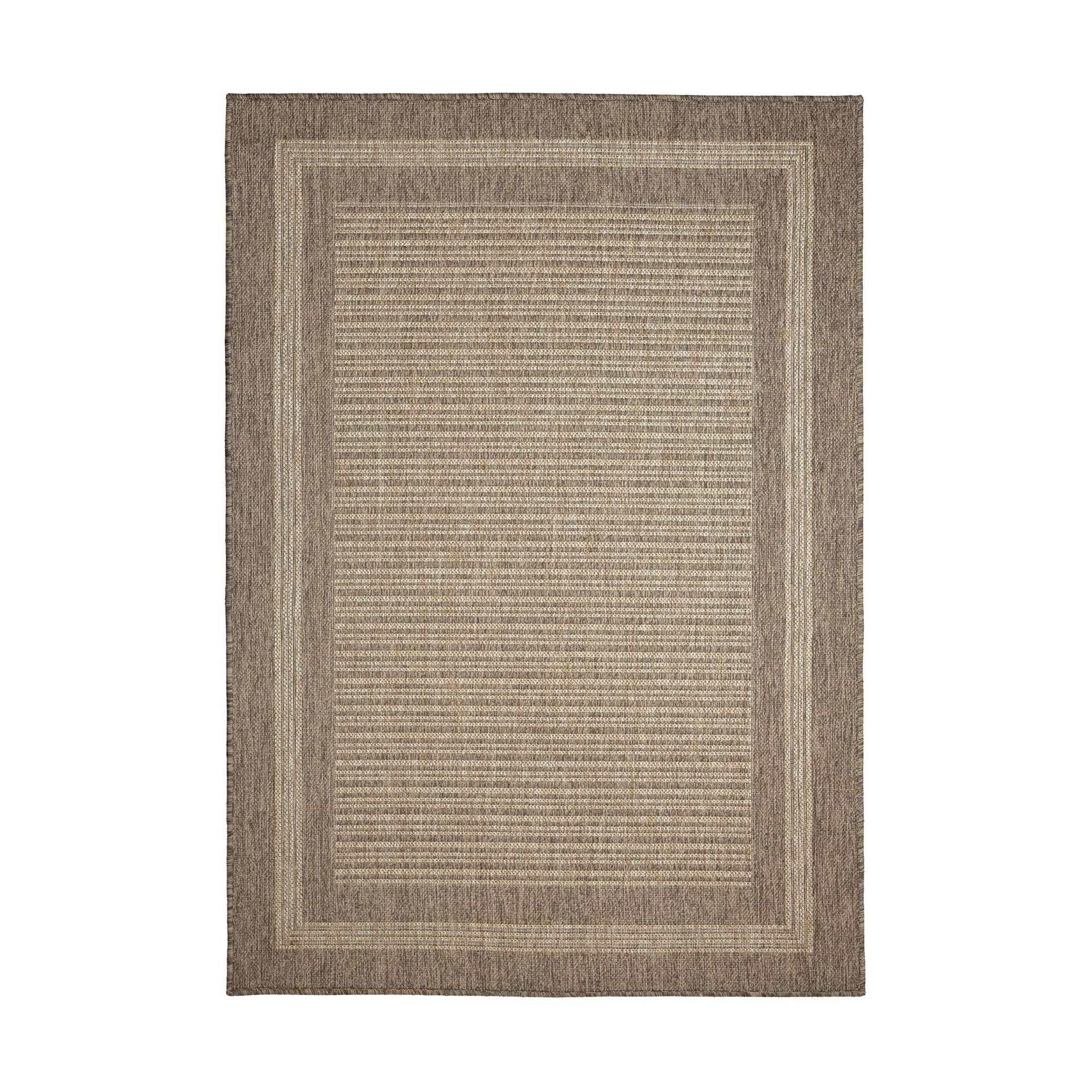 Latte - Homemaker - Gel Backed Border Flatweave Rug Latte - 3