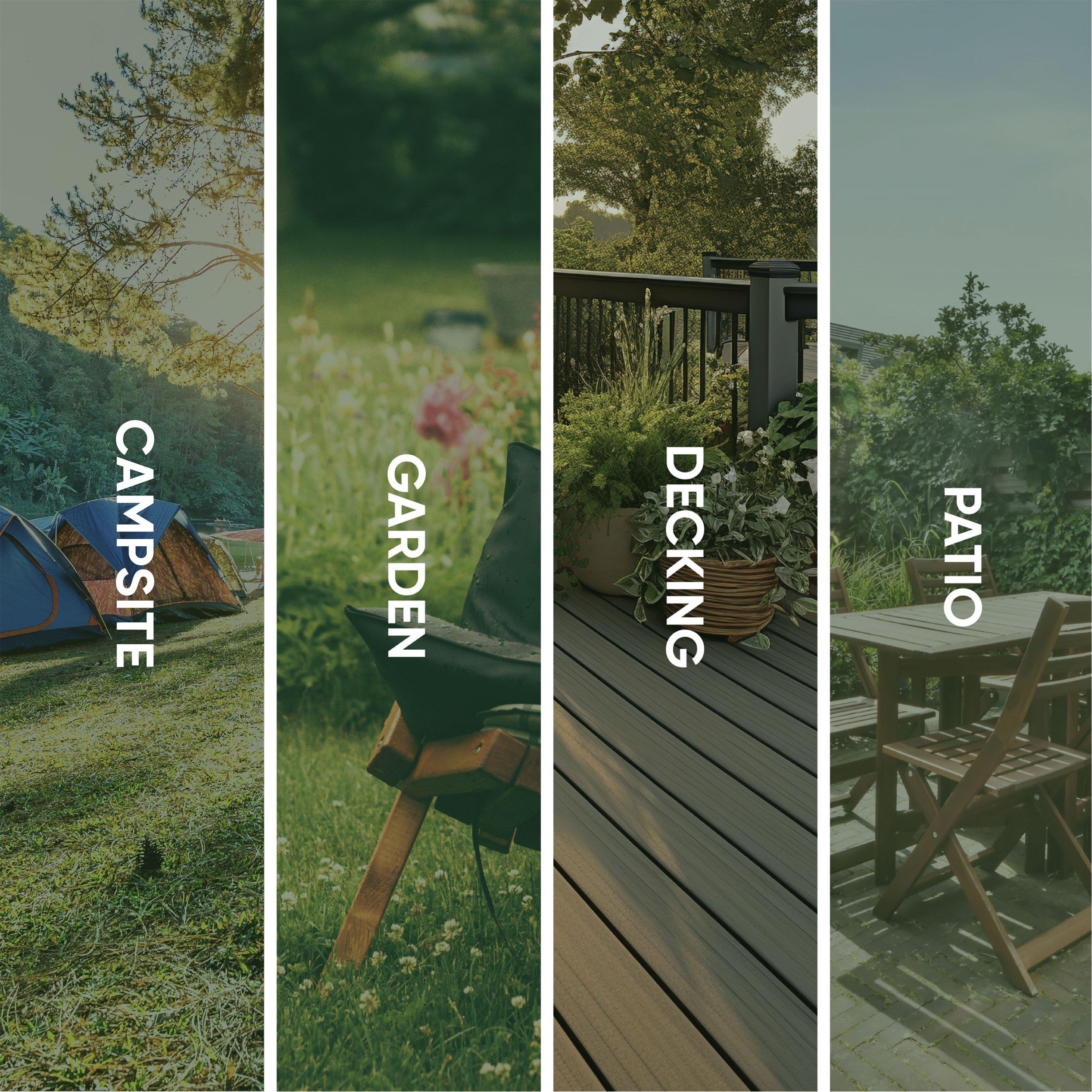 Grey - Streetwize - Square Firepit - 8