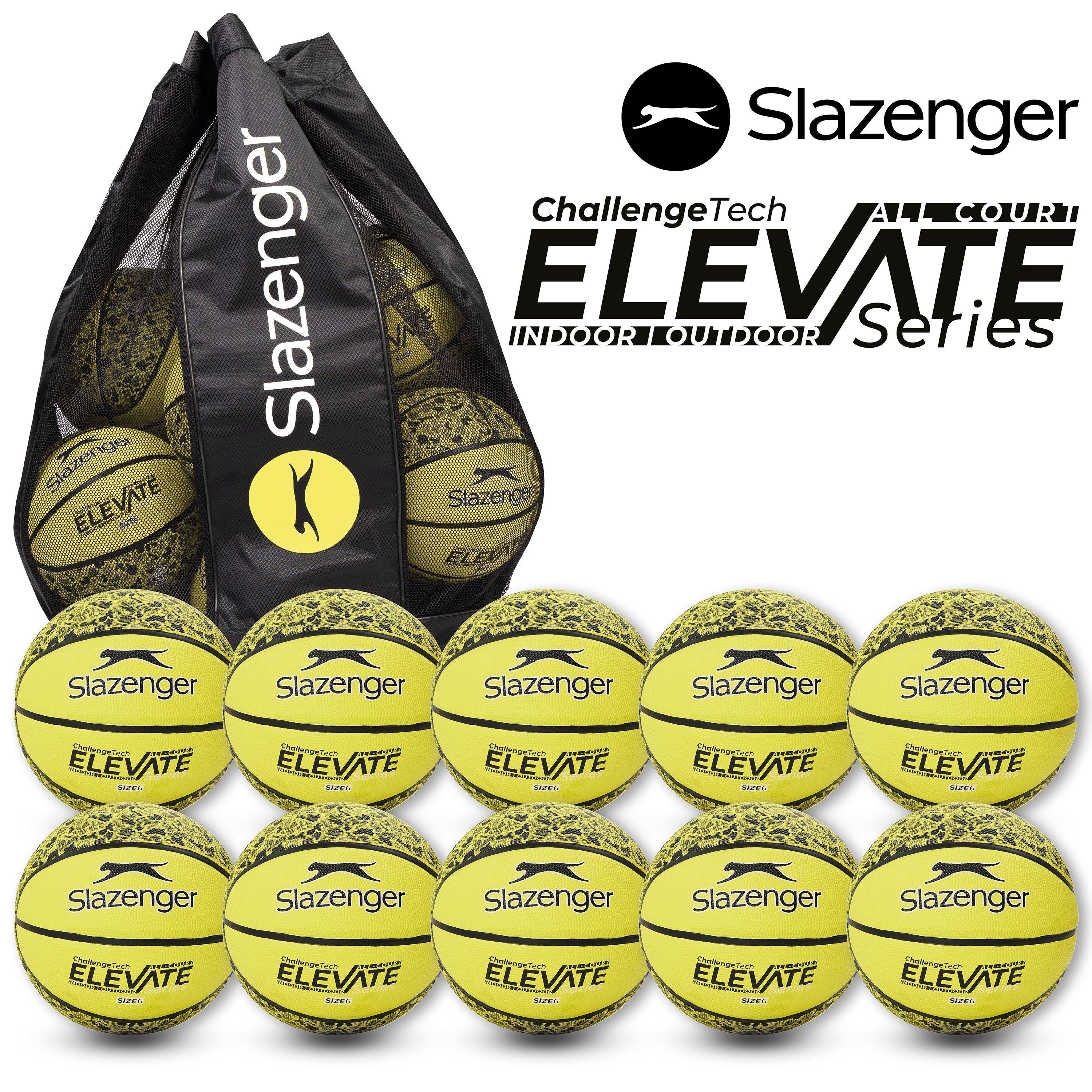 Neutral - Slazenger - Slazenger Elevate Basketballs - Pack of 10 - 3