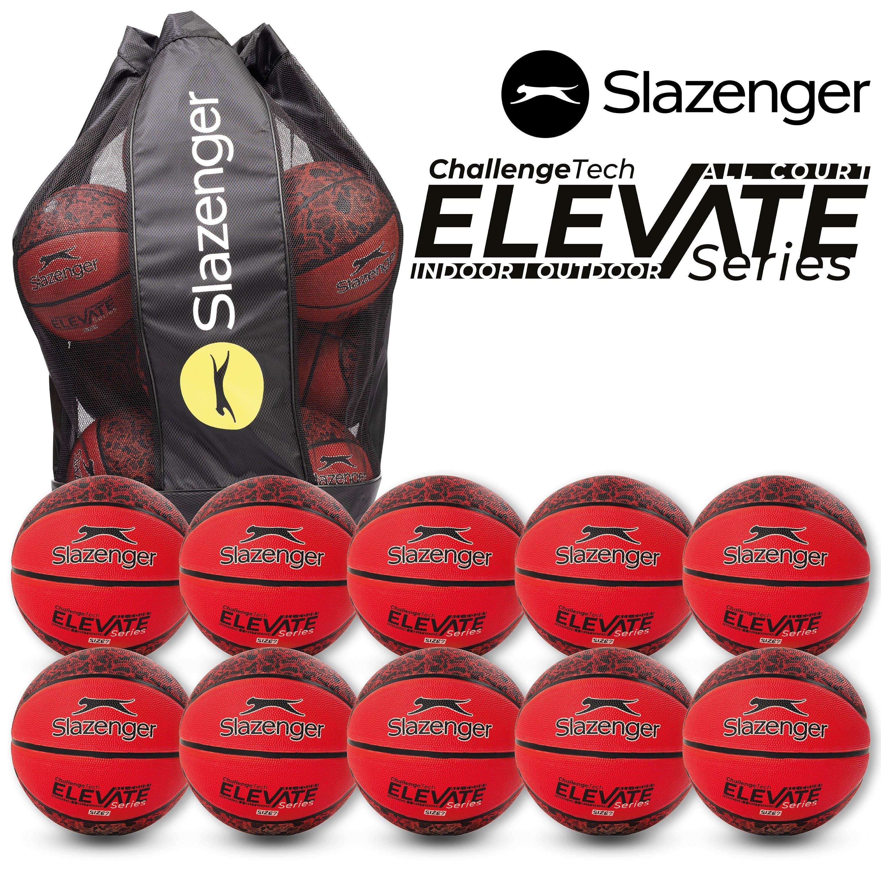 Neutral - Slazenger - Slazenger Elevate Basketballs - Pack of 10 - 4