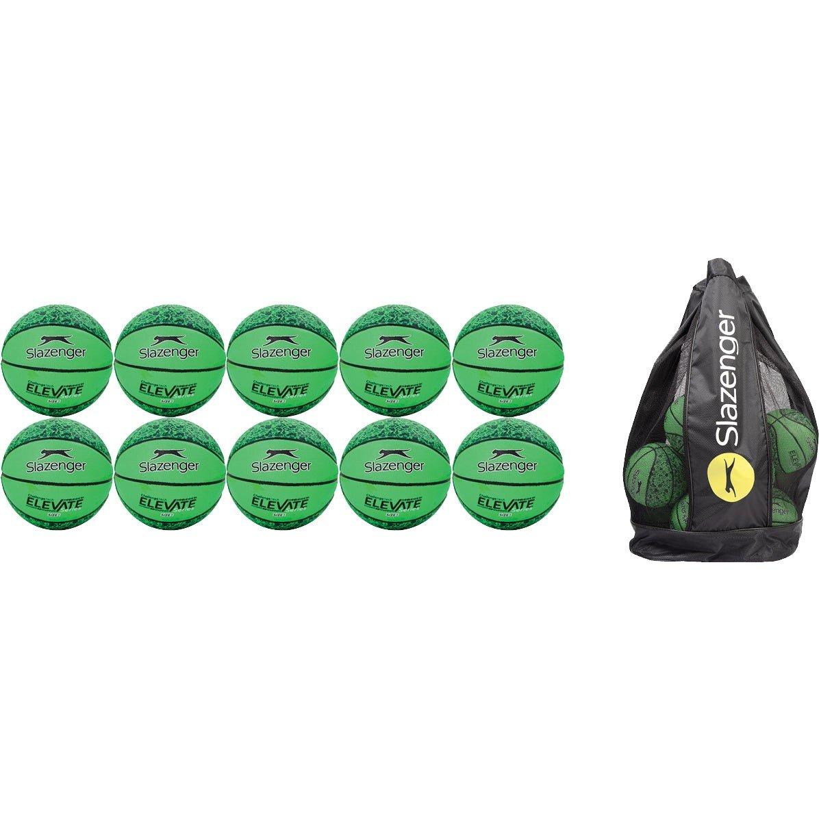 Neutral - Slazenger - Slazenger Elevate Basketballs - Pack of 10 - 5