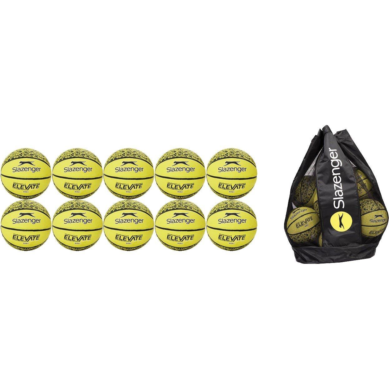 Neutral - Slazenger - Slazenger Elevate Basketballs - Pack of 10 - 7