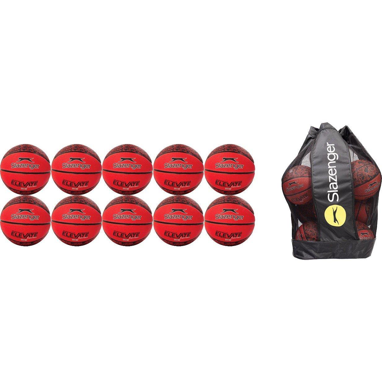 Neutral - Slazenger - Slazenger Elevate Basketballs - Pack of 10 - 8