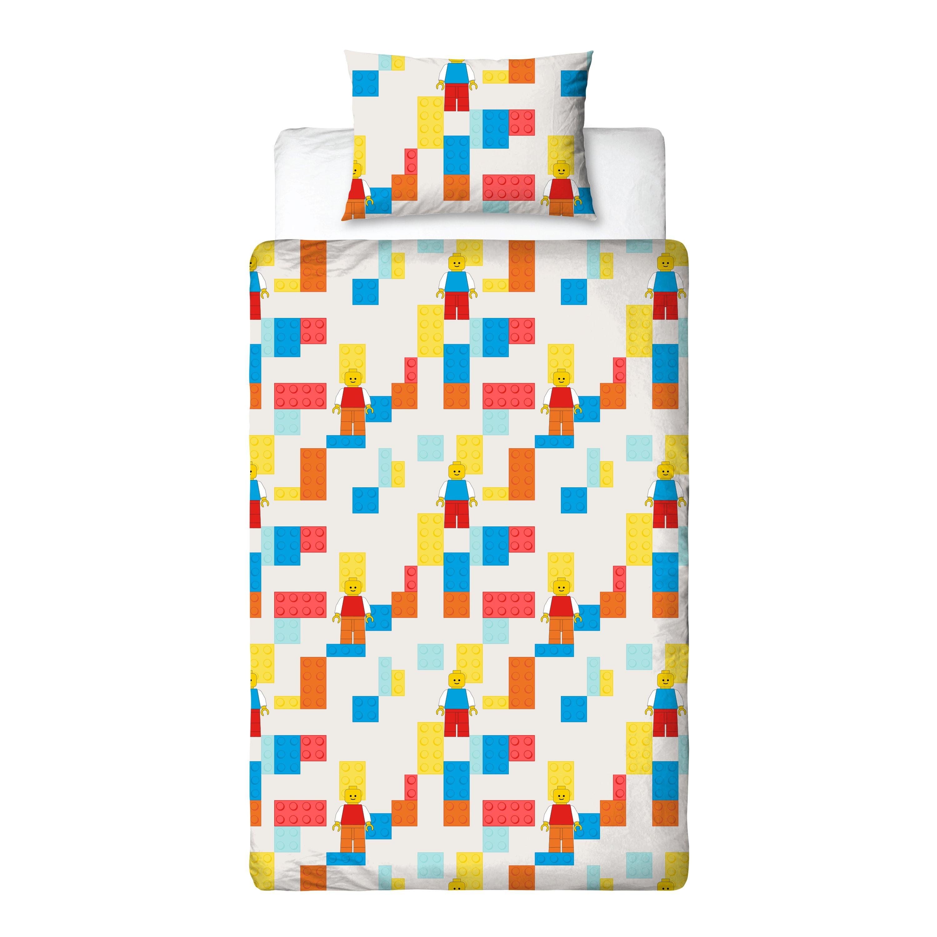Multicolour - LEGO - Lego Colourblock Single Duvet - 1