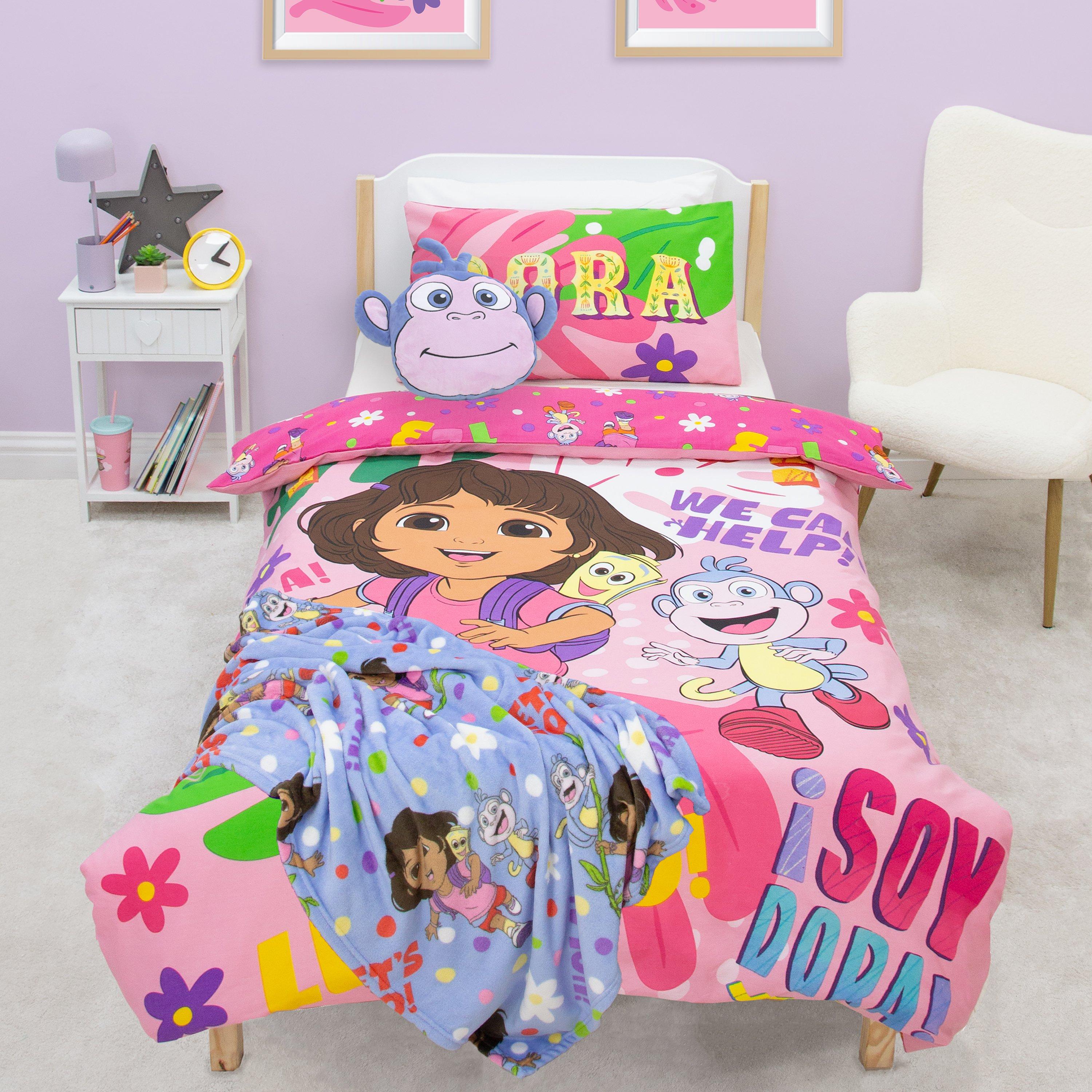 Pink - Dora the Explorer - Dora The Explorer Hola Single Duvet - 4