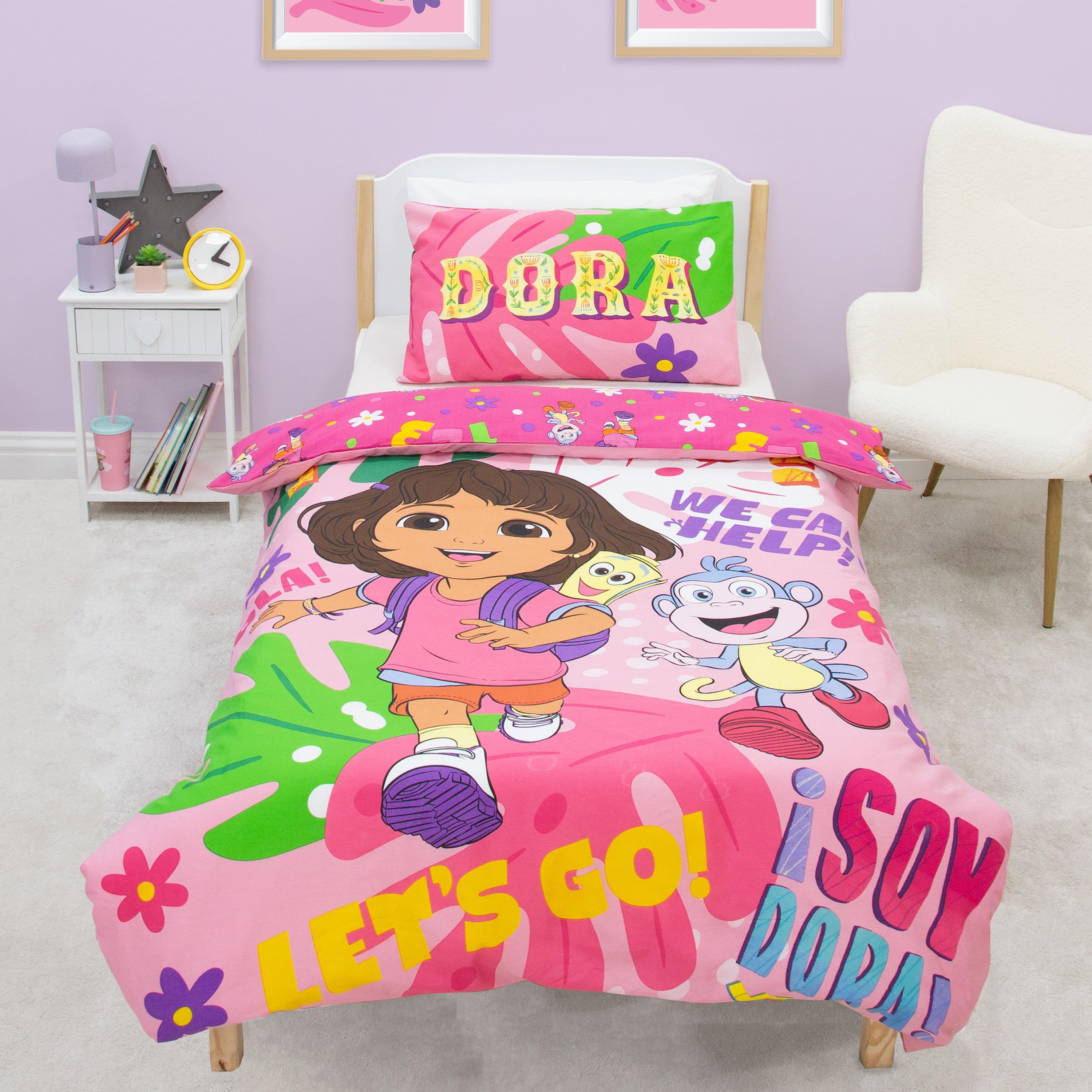 Pink - Dora the Explorer - Dora The Explorer Hola Single Duvet - 5