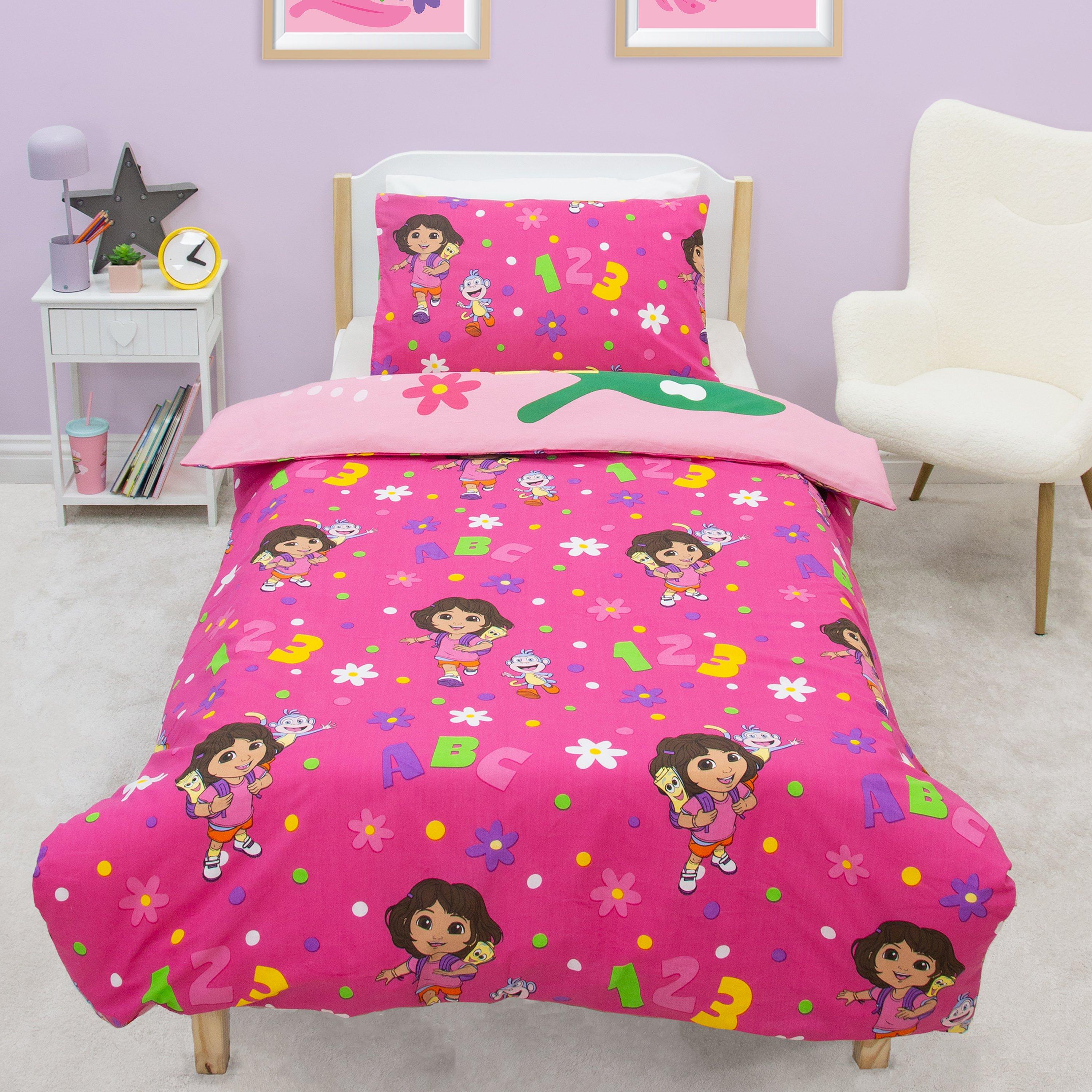 Pink - Dora the Explorer - Dora The Explorer Hola Single Duvet - 6