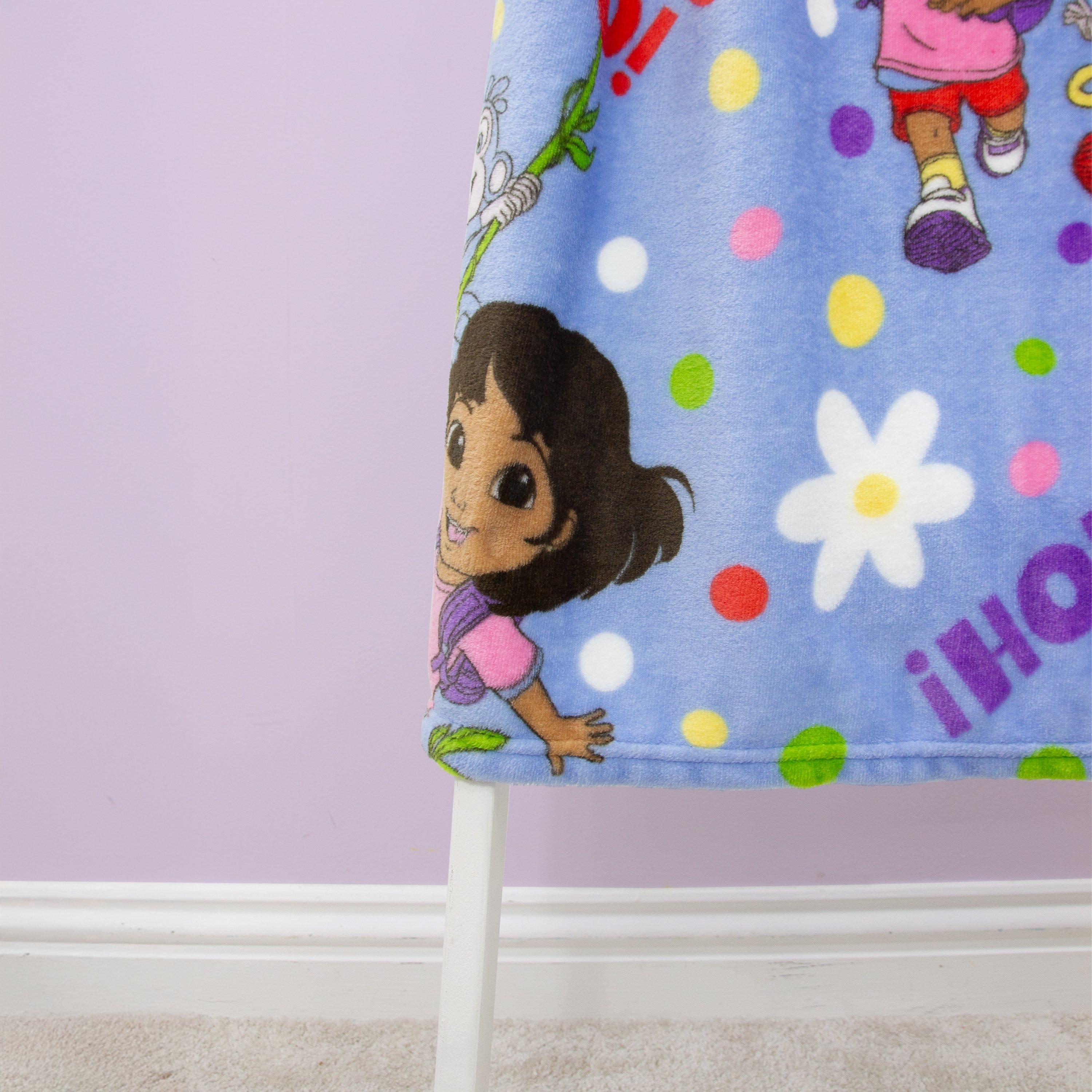 Pink - Dora the Explorer - Dora The Explorer Hola Fleece Blanket - 4