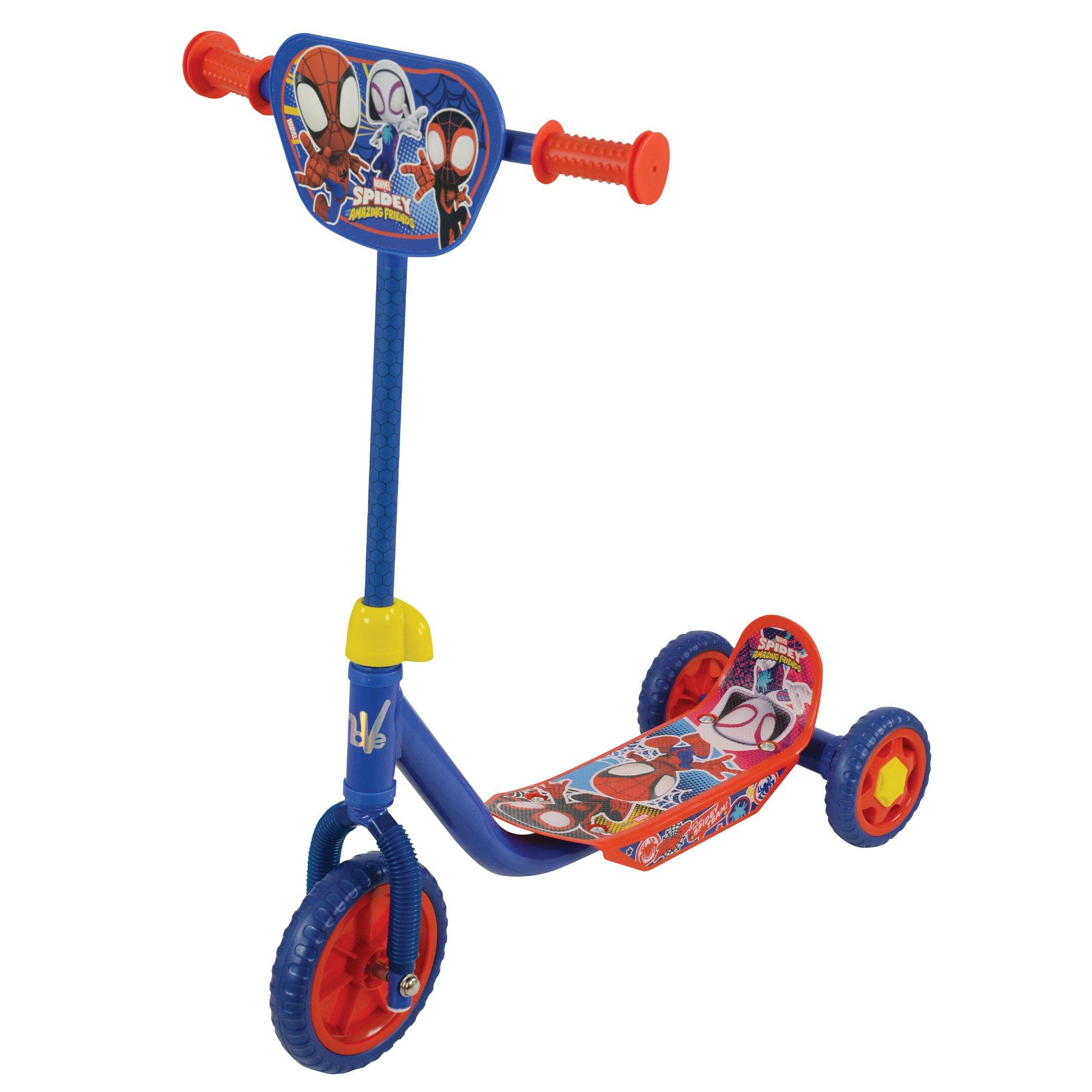 Multicoloured - Marvel - Spidey & His Amazing Friends Deluxe Tri Scooter - 1