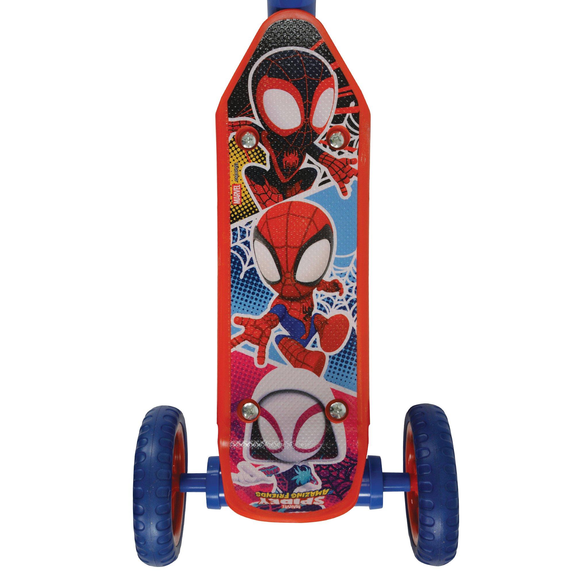 Multicoloured - Marvel - Spidey & His Amazing Friends Deluxe Tri Scooter - 5