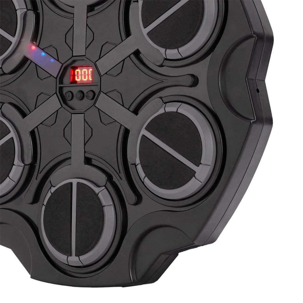Black - LIFE IDEAS SPORT - 6-Target Music Boxing Machine - 6