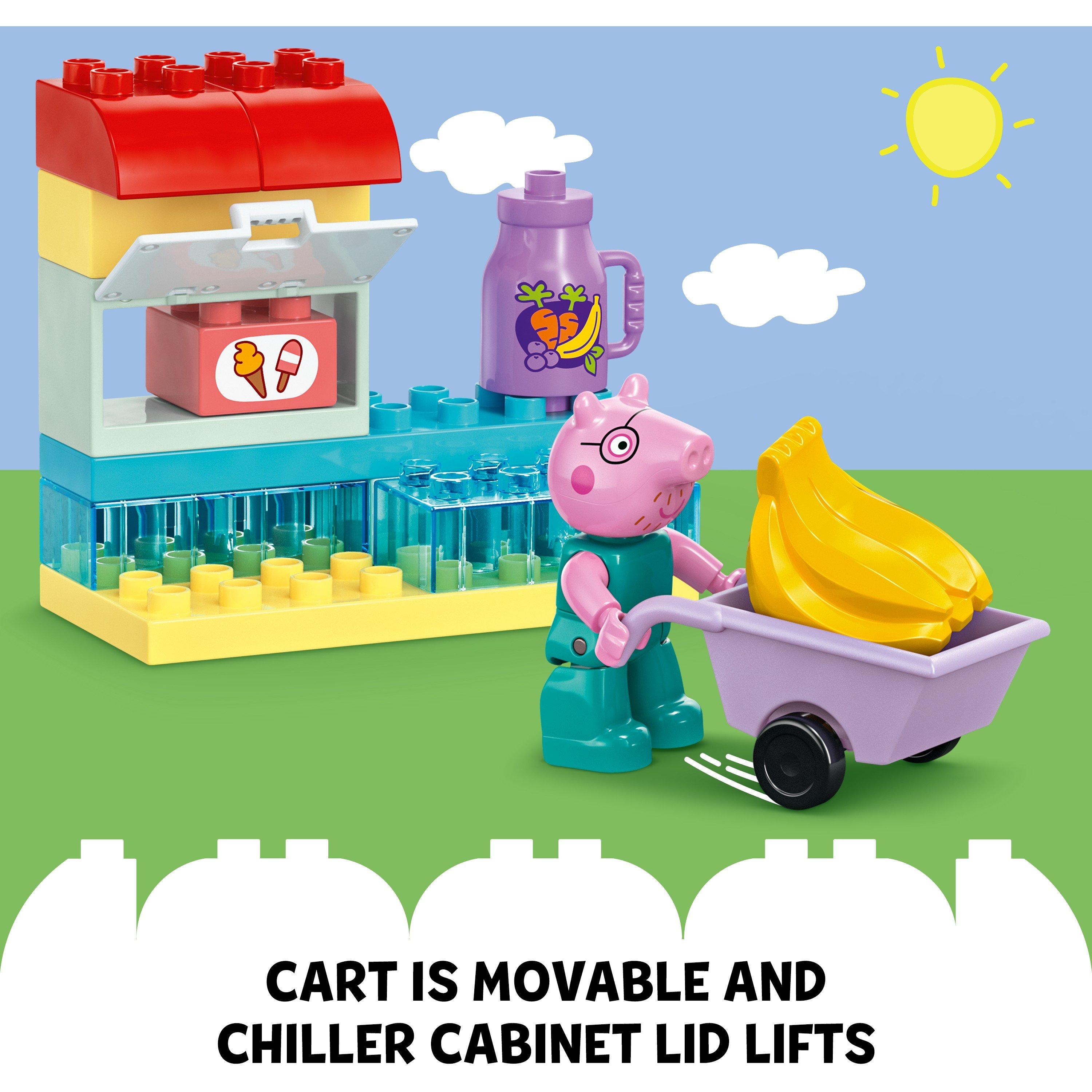 Merchandise - LEGO - DUPLO 10434 Peppa Pig Supermarket - 6