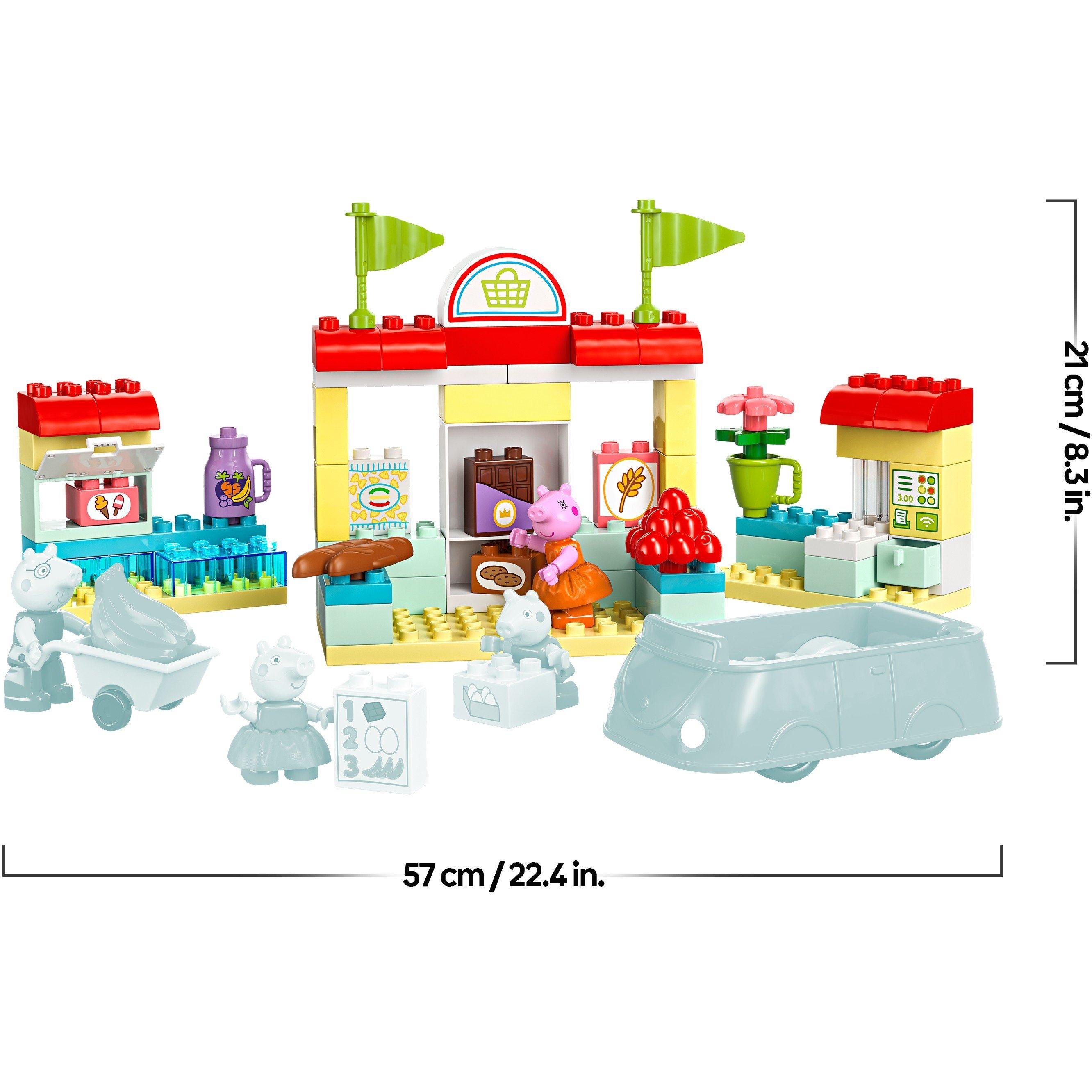 Merchandise - LEGO - DUPLO 10434 Peppa Pig Supermarket - 7
