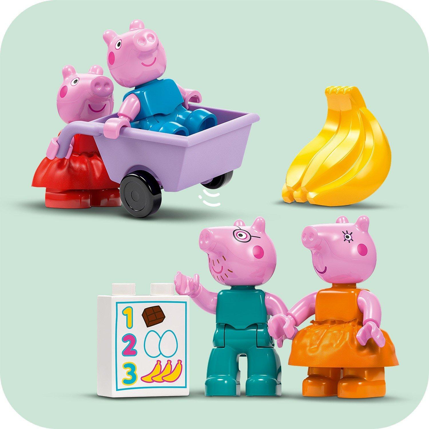 Merchandise - LEGO - DUPLO 10434 Peppa Pig Supermarket - 9