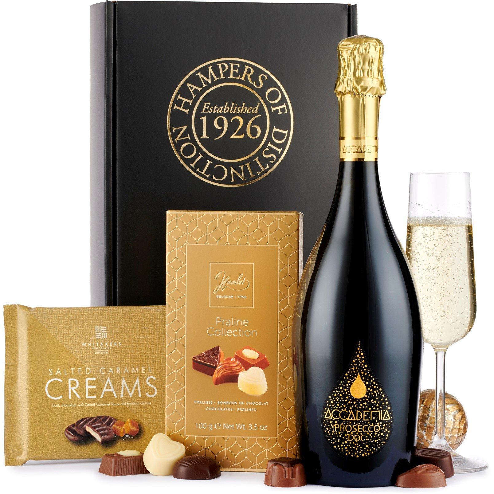 Multi - Spicers of Hythe - Prosecco & Chocolates Gift Hamper